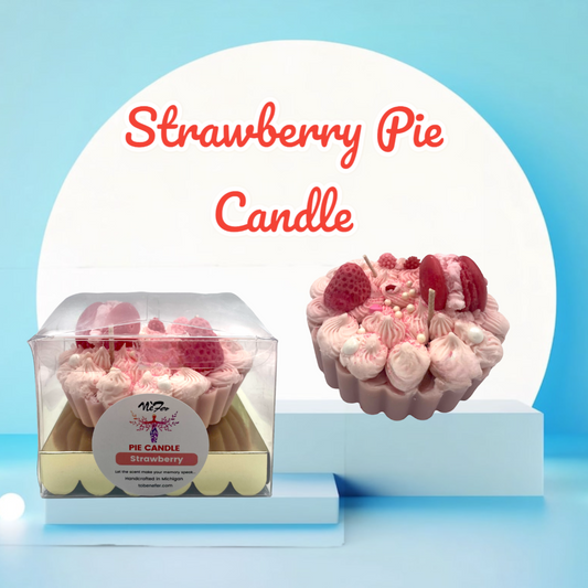 Strawberry Pie Candle