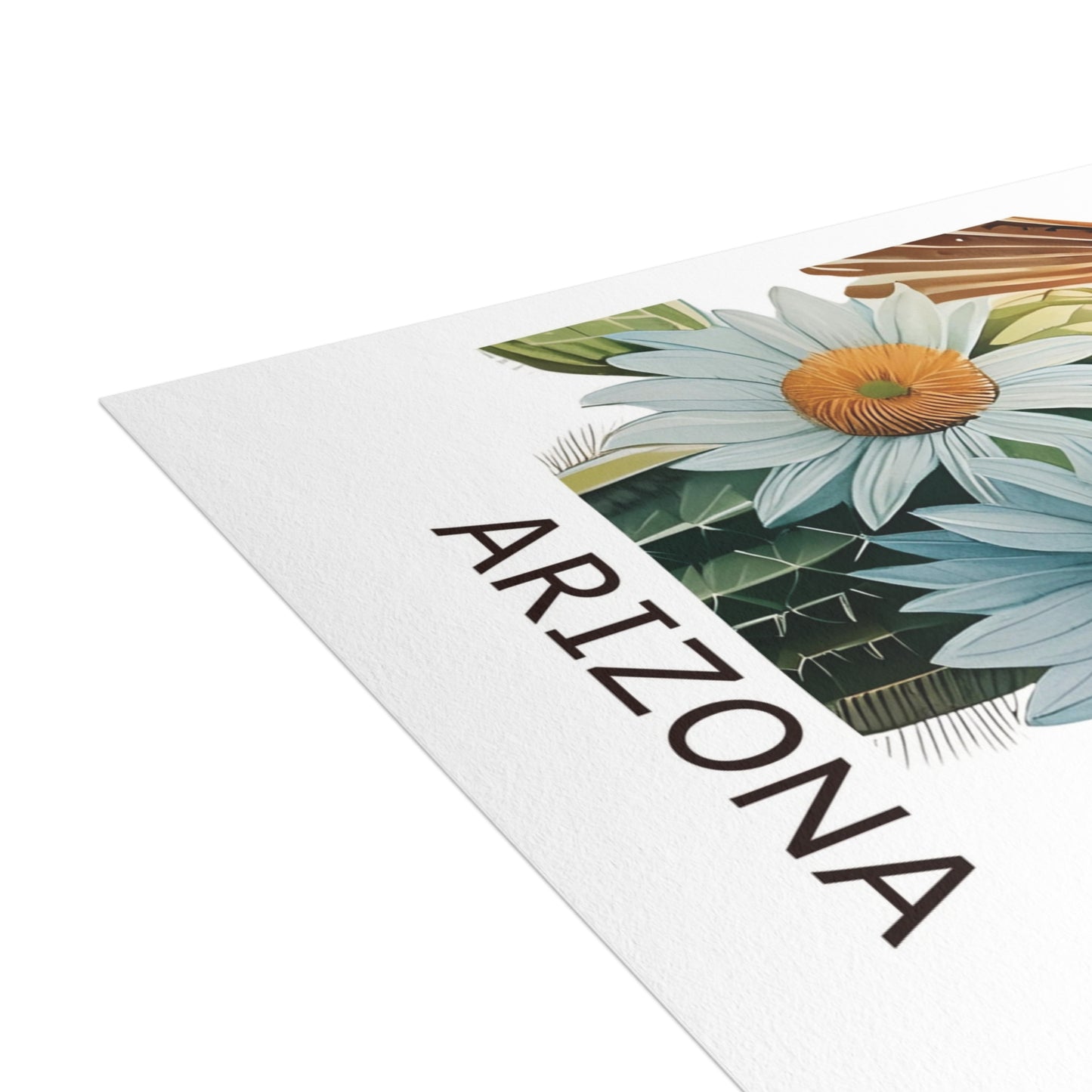 Arizona | Cactus Wren & Saguaro Cactus | Home State Card