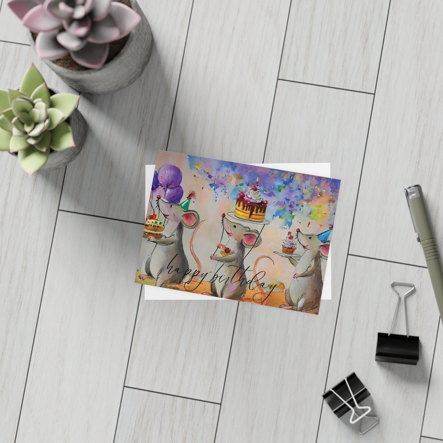 Wish You a Happy Birthday Card
