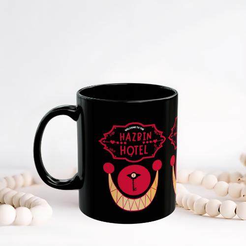 Welcome to the Hazbin Hotel Alastor Ceramic Mug