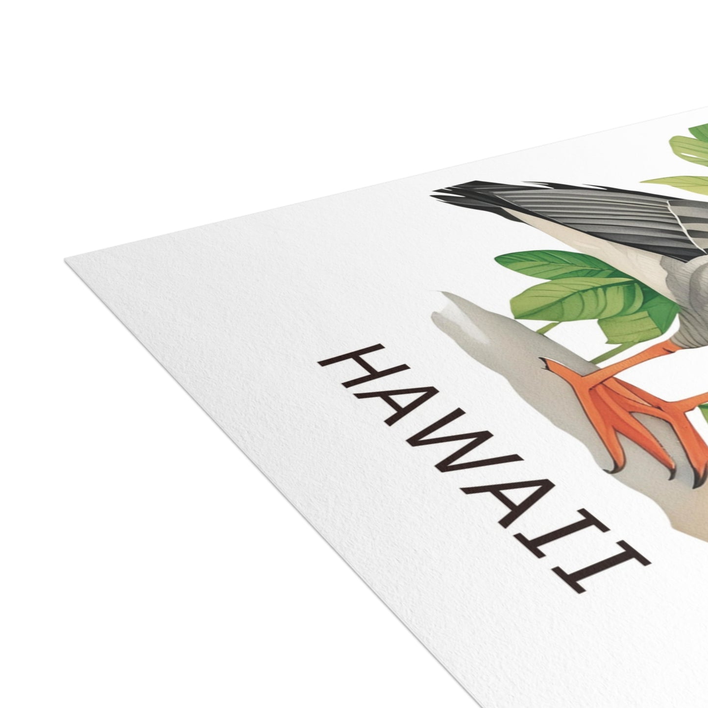 Hawaii State | Goose & Hibiscus | Home State Greeting Card