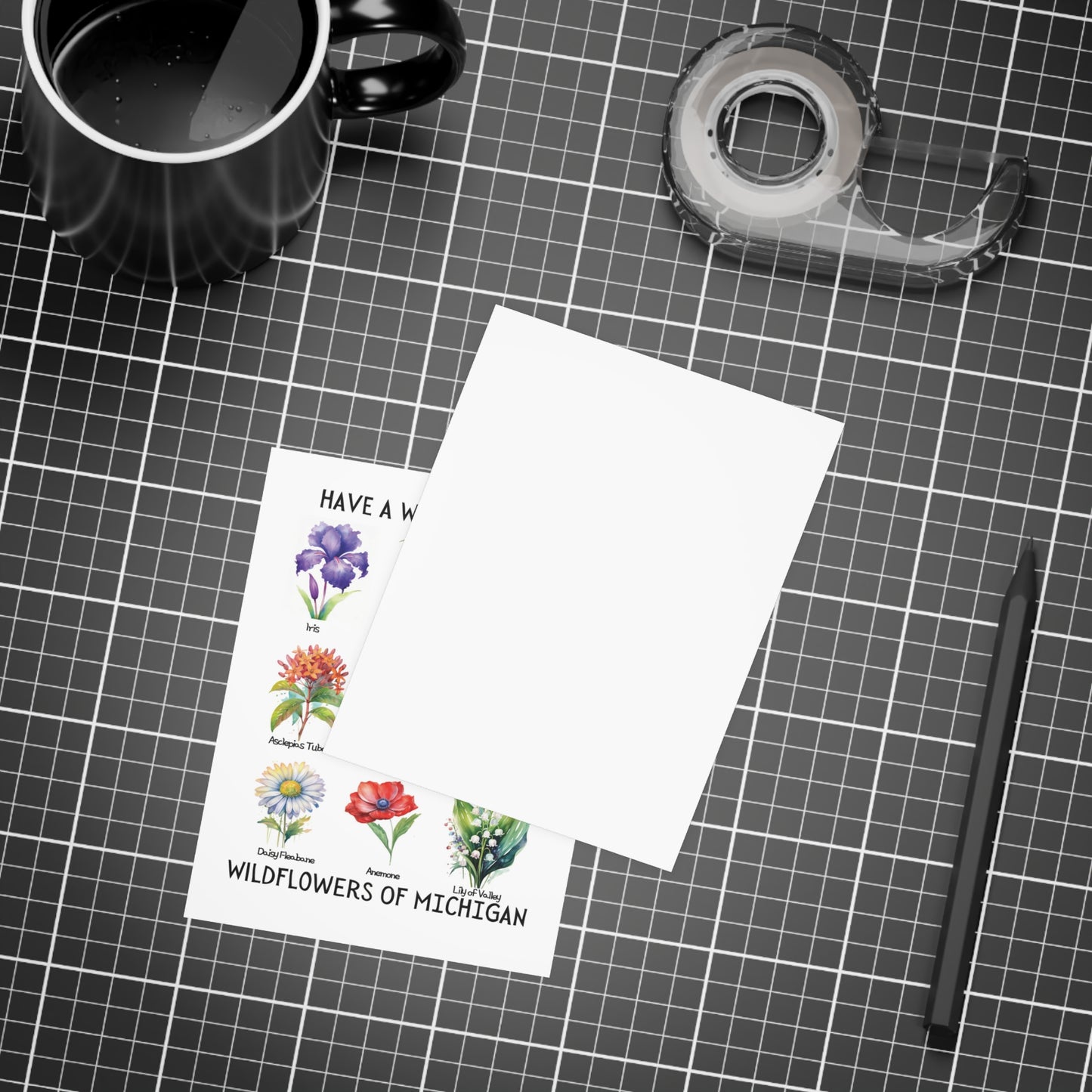 Have a Wild Birthday | Michigan Wildflowers | Home State Greeting Card
