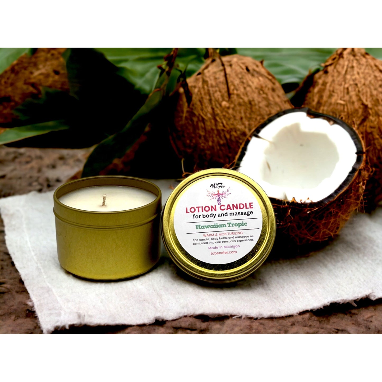 Hawaiian Tropic Lotion Candle | 4 oz
