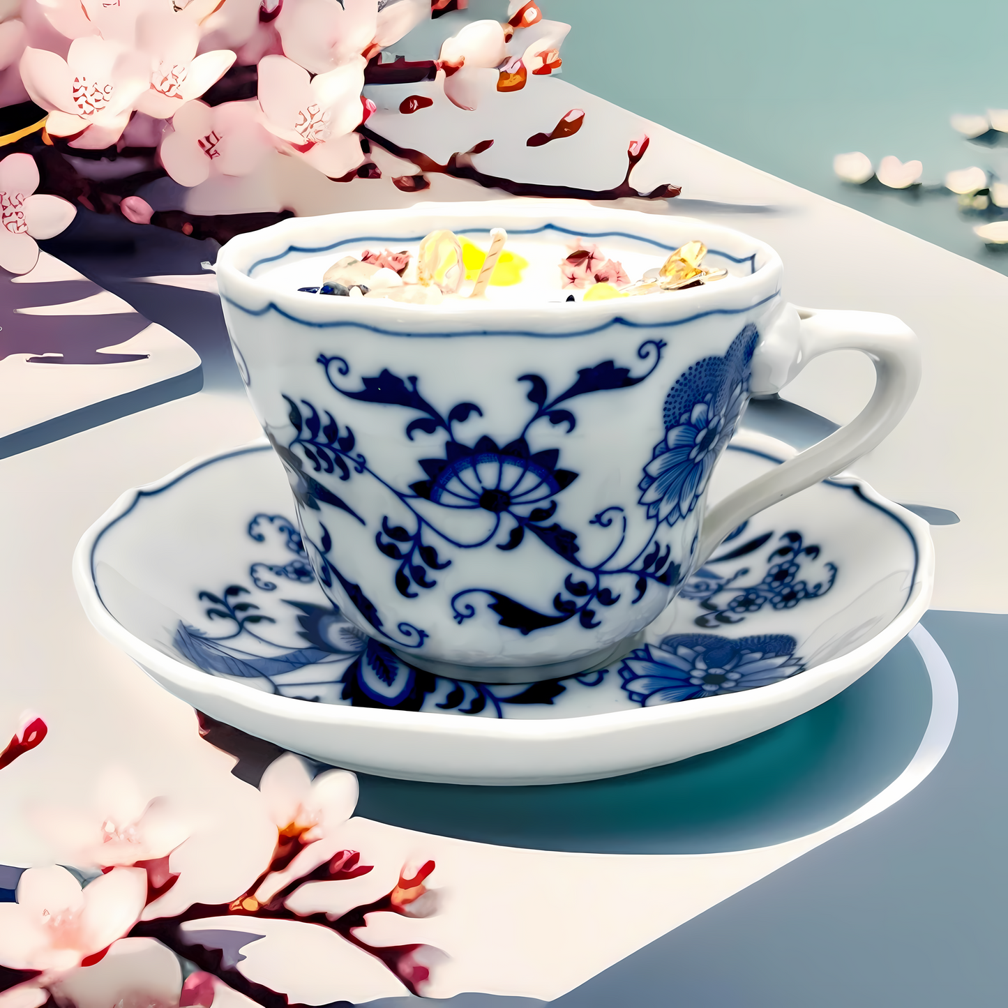 Vintage Eco-Antique Teacup Soy Candles