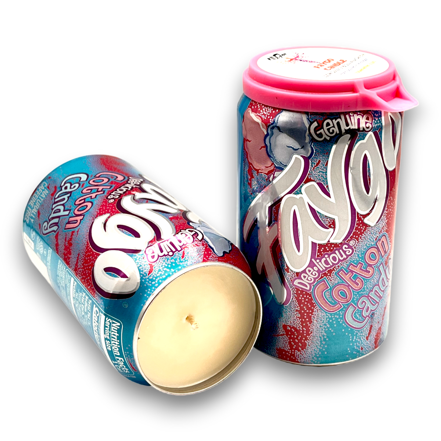 Faygo Cotton Candy Candle | 12 oz Can