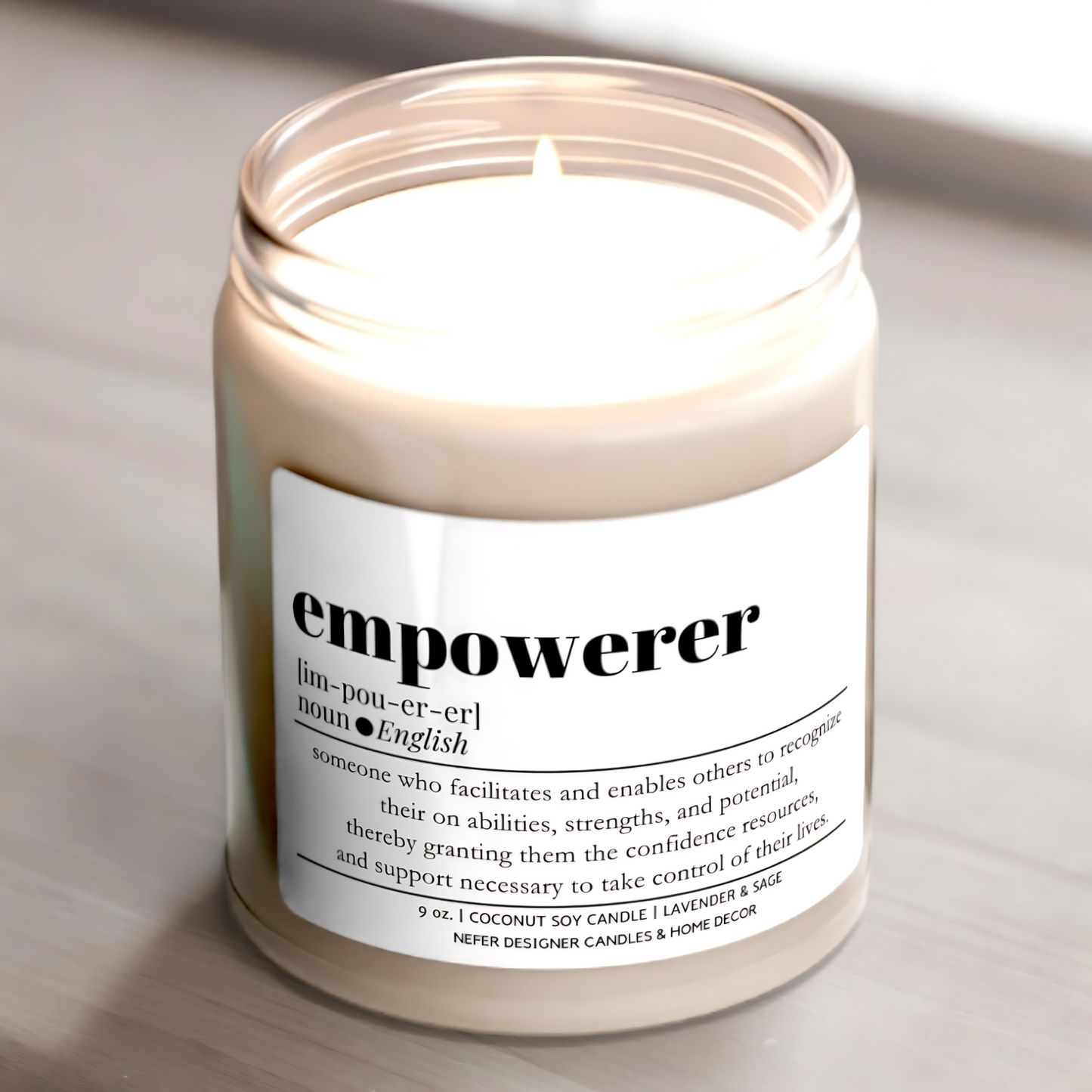 Empowerer Funny Office Candle