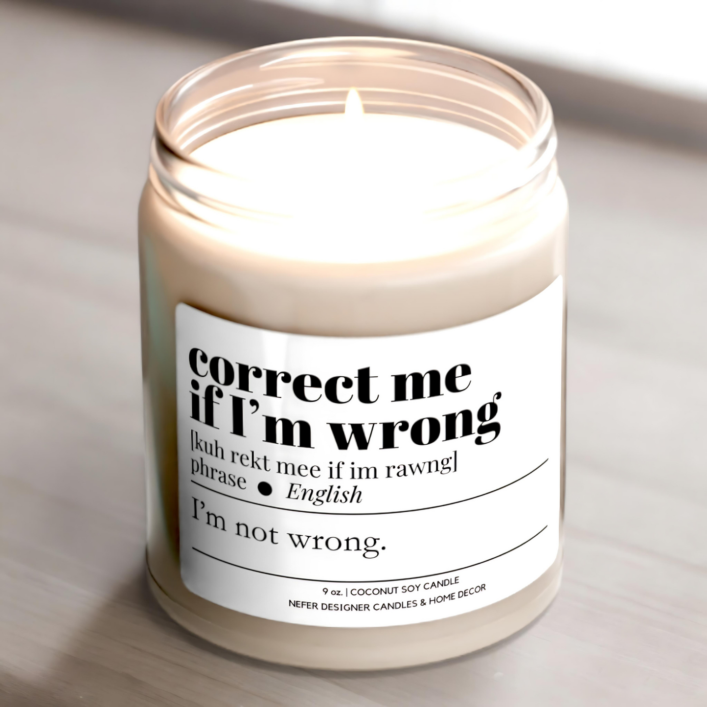 Correct Me If I am Wrong
