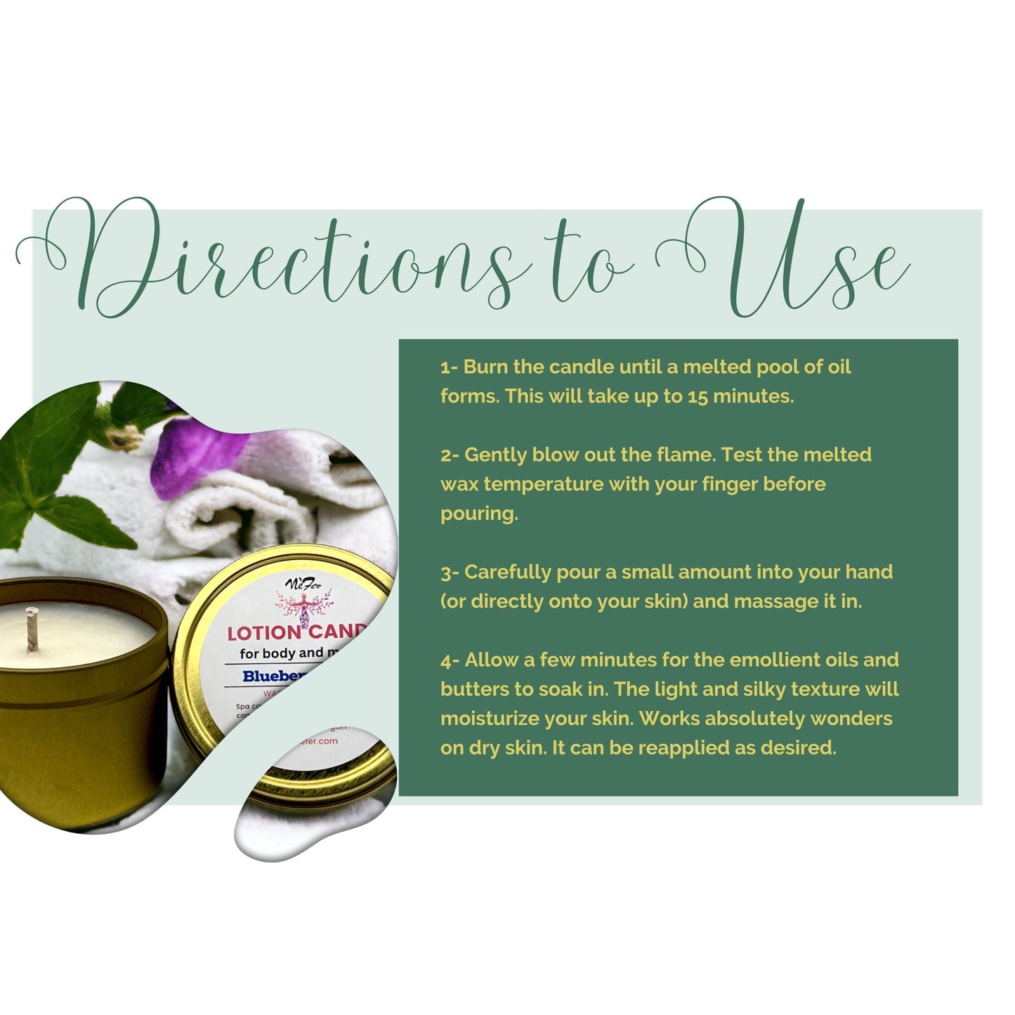 Blueberry Sage Lotion Candle | 4 oz