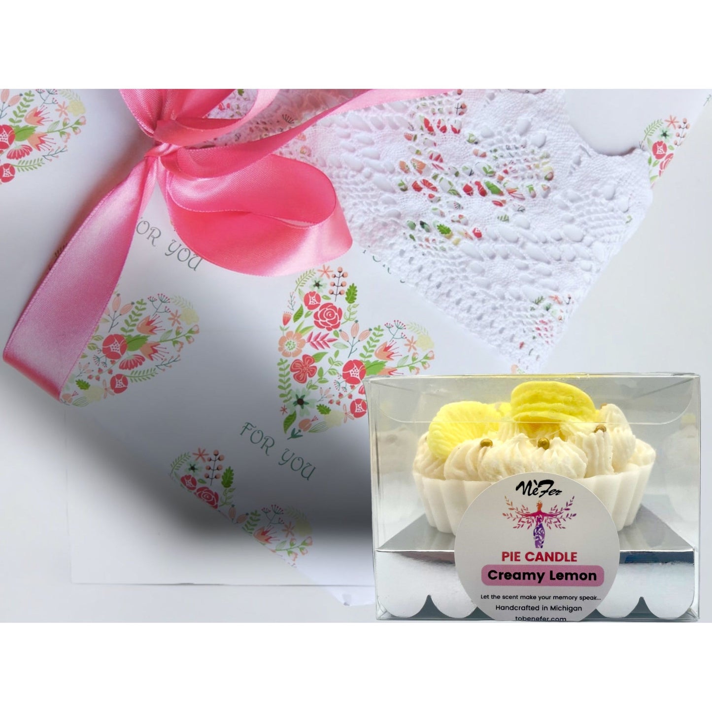 Creamy Lemon Pie Candle