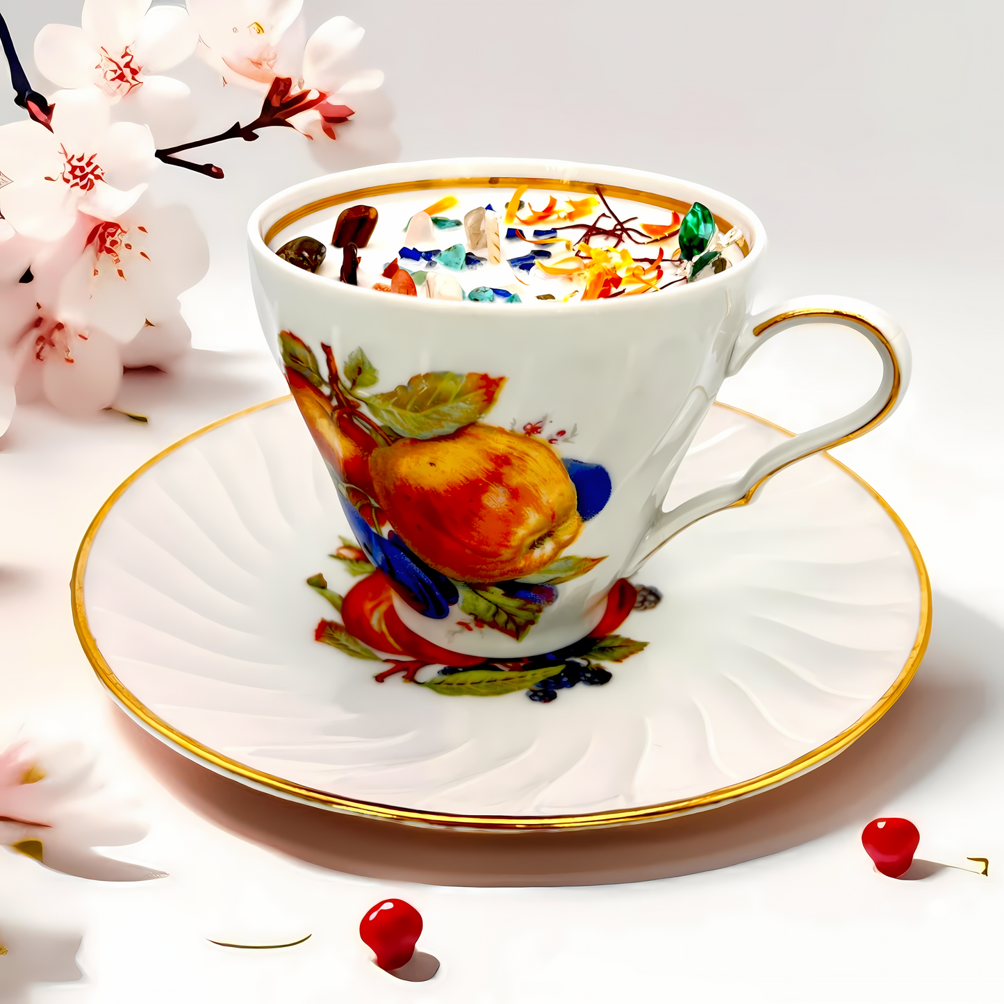 Vintage Eco-Antique Teacup Soy Candles