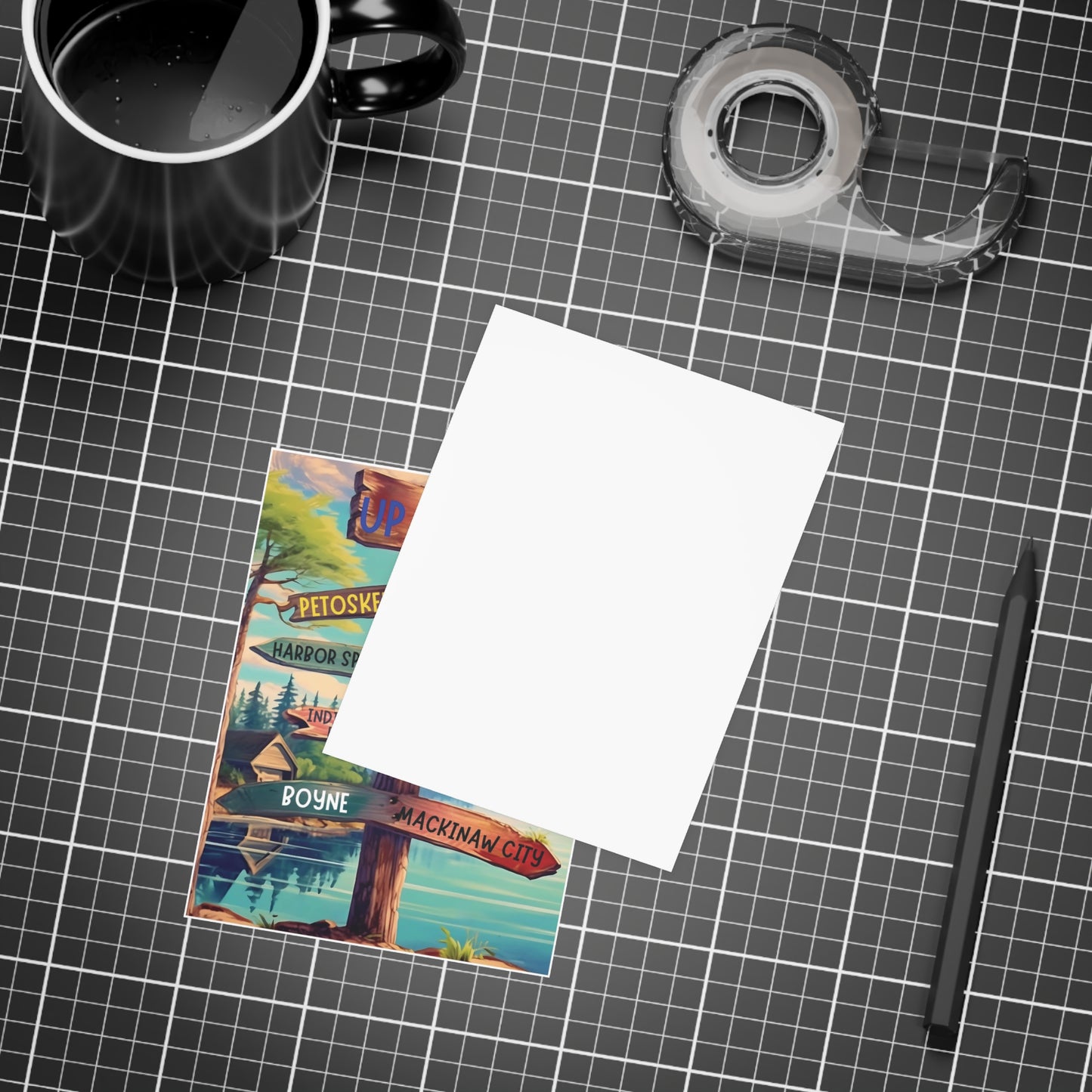 Up North Michigan | Home State Greeting Card