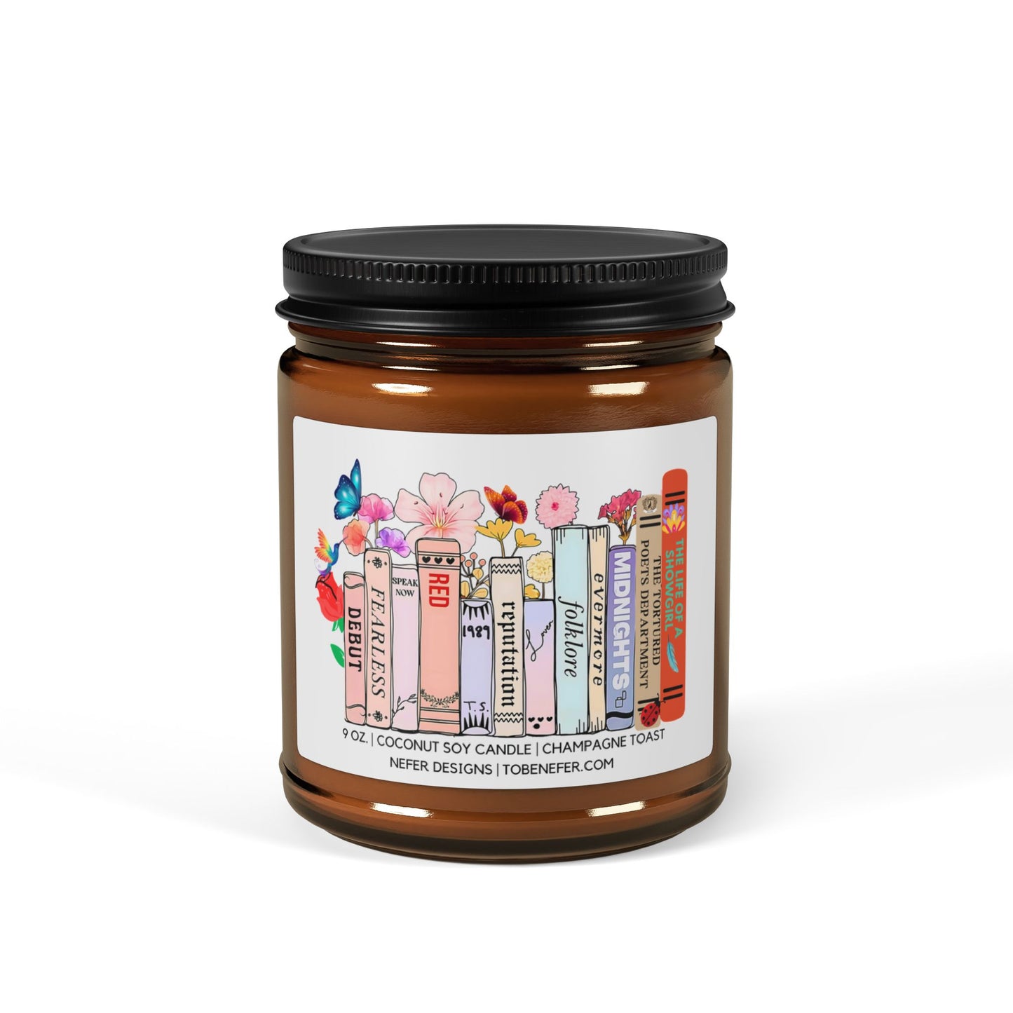 Albums as Books | Era by Era Soy Candle