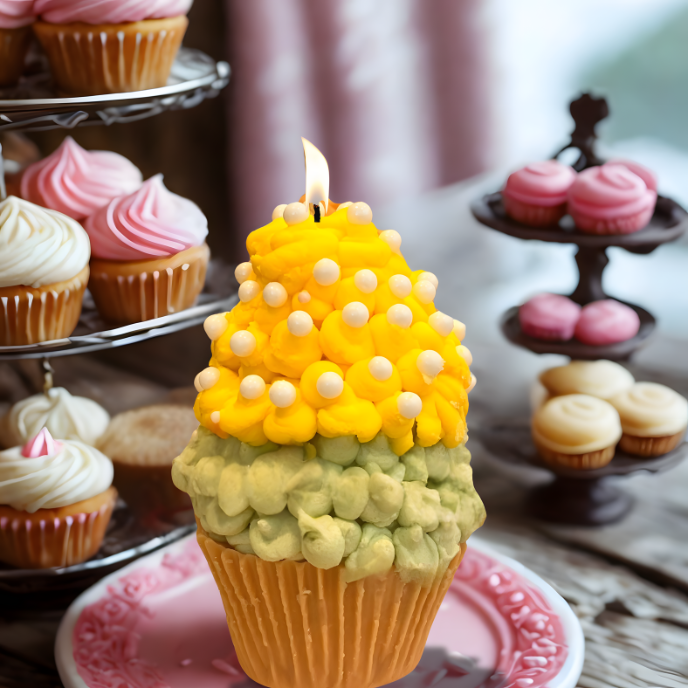 Cupcake Wish Candles | A Whirl of Sweet & Dreamy Scents