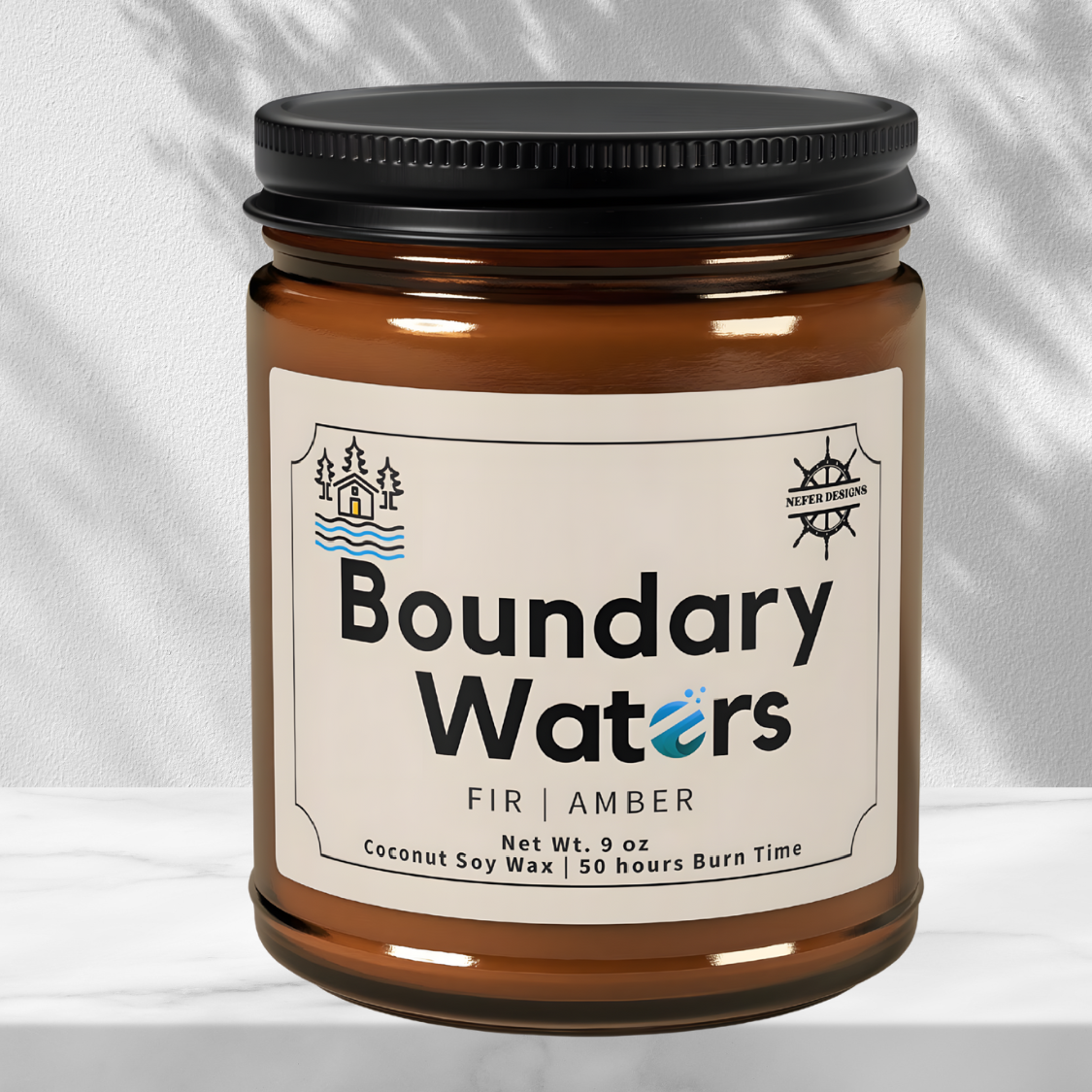 Boundary Waters Lake Soy Candle | Perfect Gift for Minnesota Lake Lovers