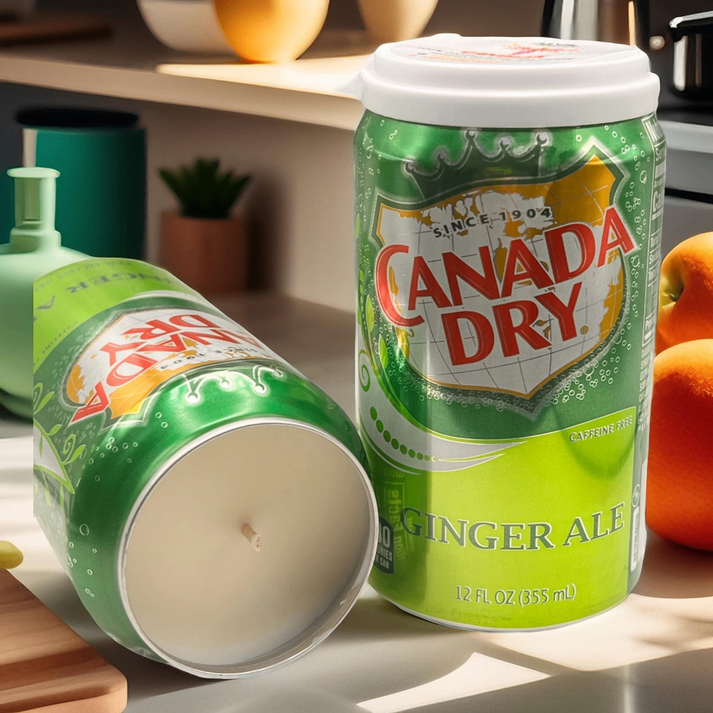 Canada Dry Ginger Ale Can Candle