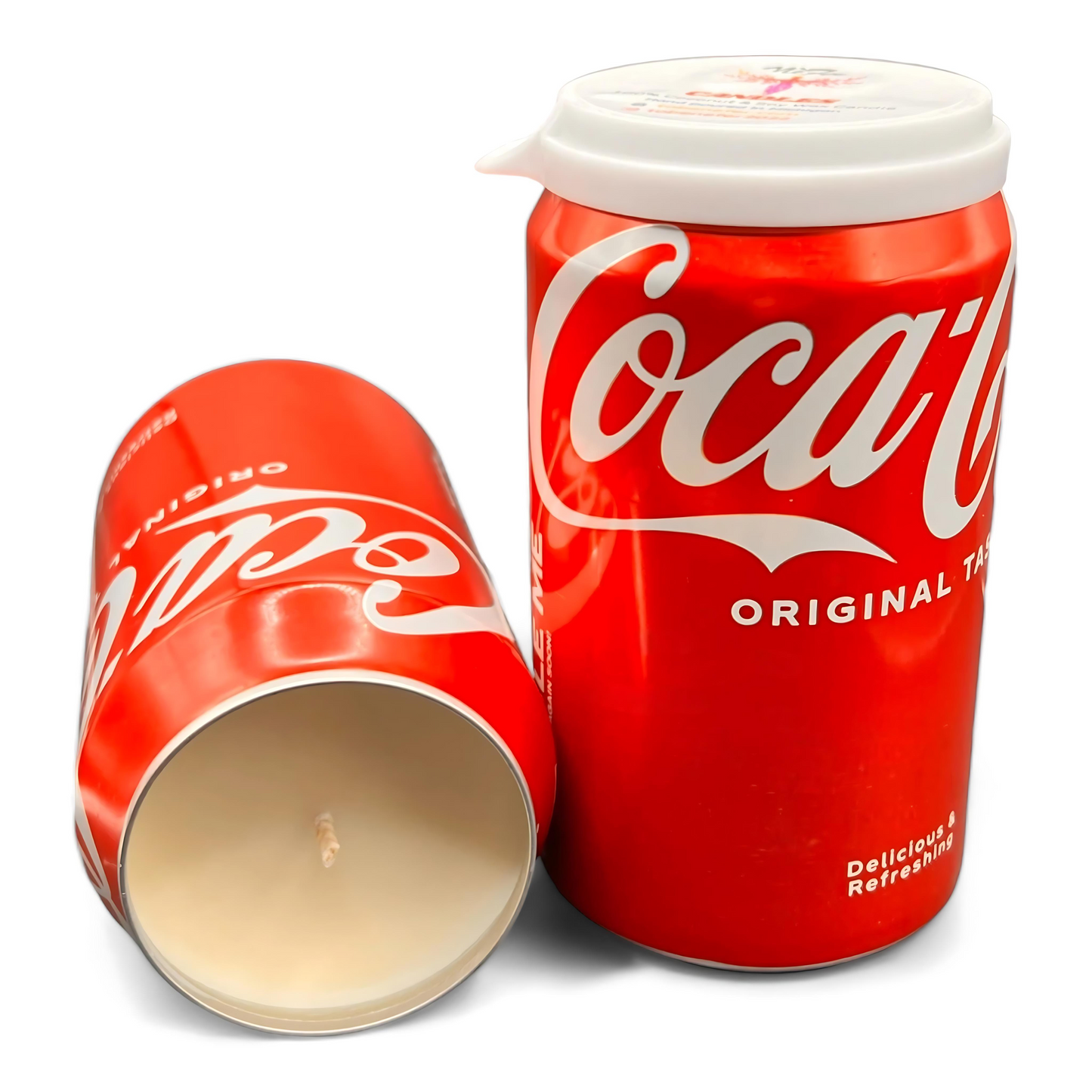 Coke Soda Candle | Hand Poured Soda Can Candle | 12 oz Soda Themed
