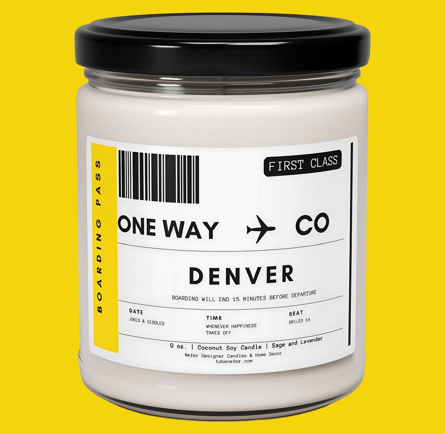 Colorado state candle