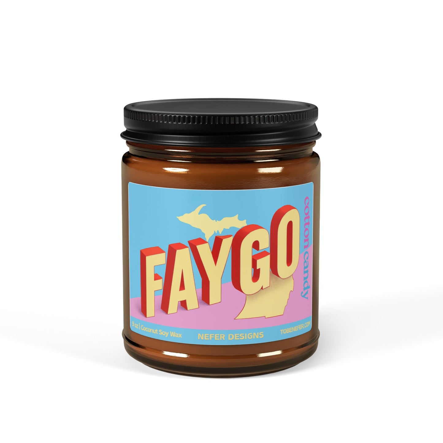 Pop Culture in a Jar – Detroit Drafts: Faygo & Vernors Candle (Legacy Cut)