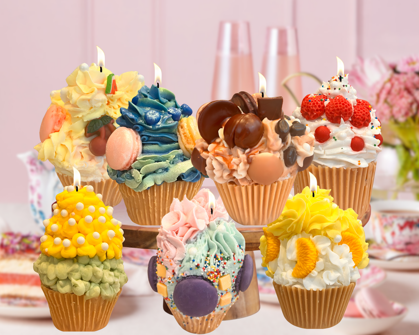 Cupcake Wish Candles | A Whirl of Sweet & Dreamy Scents