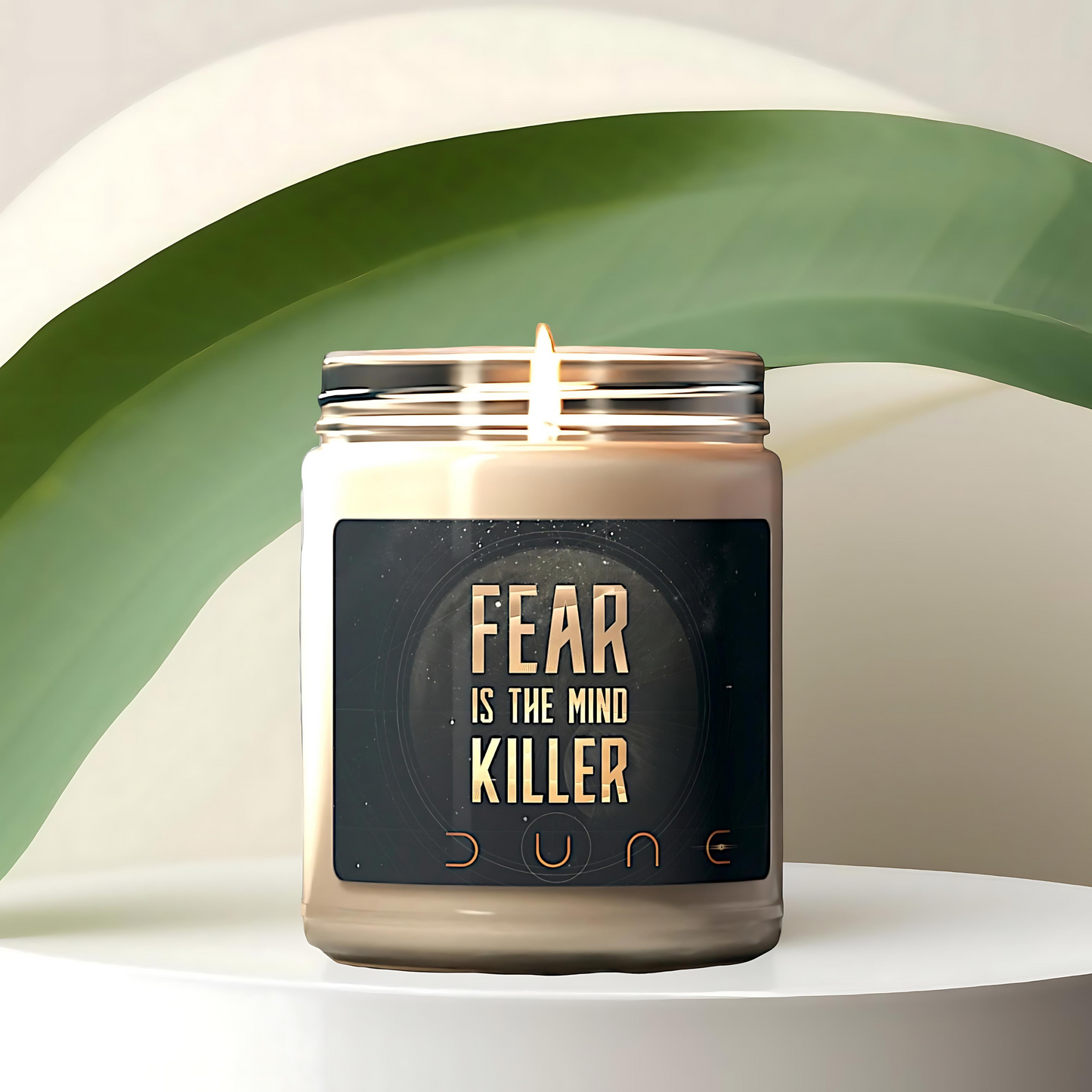 Dune - Fear is the Mind Killer Candle