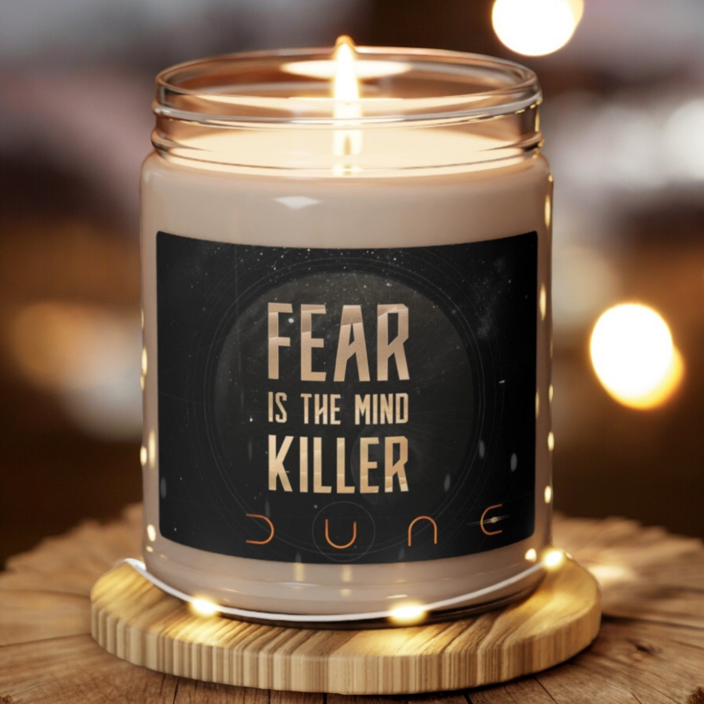 Dune - Fear is the Mind Killer Candle