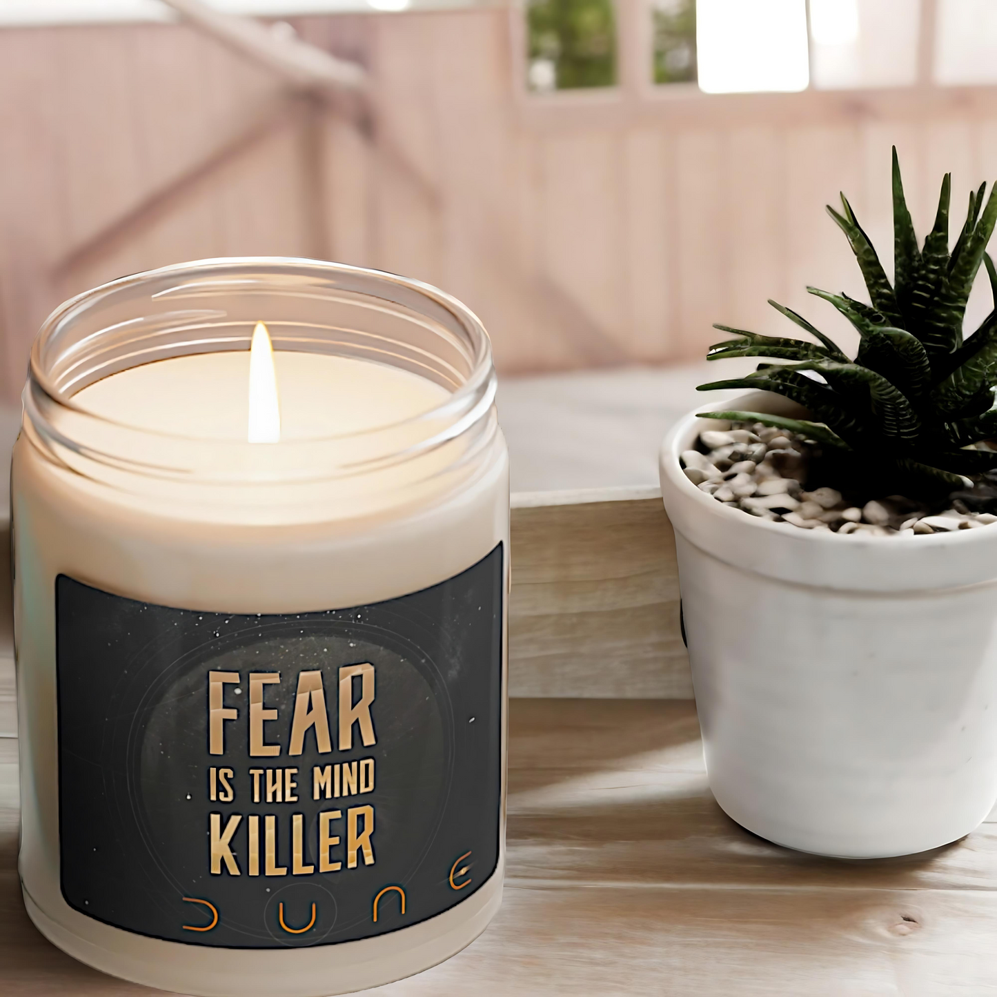 Dune - Fear is the Mind Killer Candle