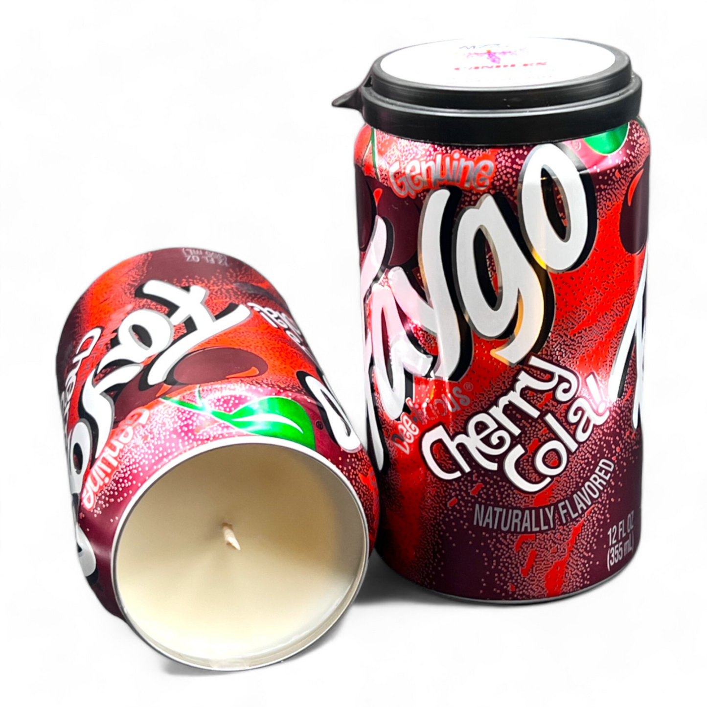 Faygo Cherry Cola Can Candle