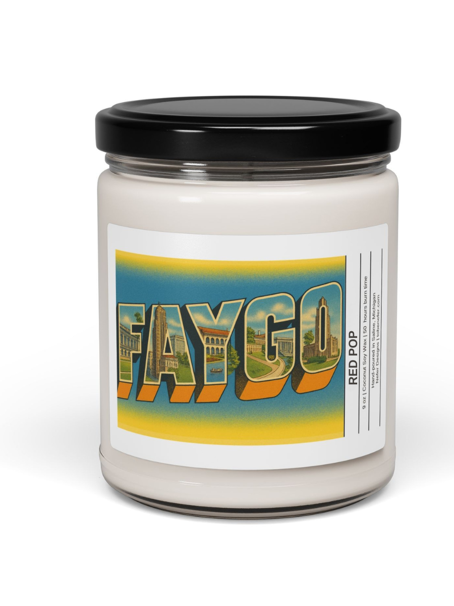 Detroit RetroPop Remix – Faygo & Vernors Scented Candle