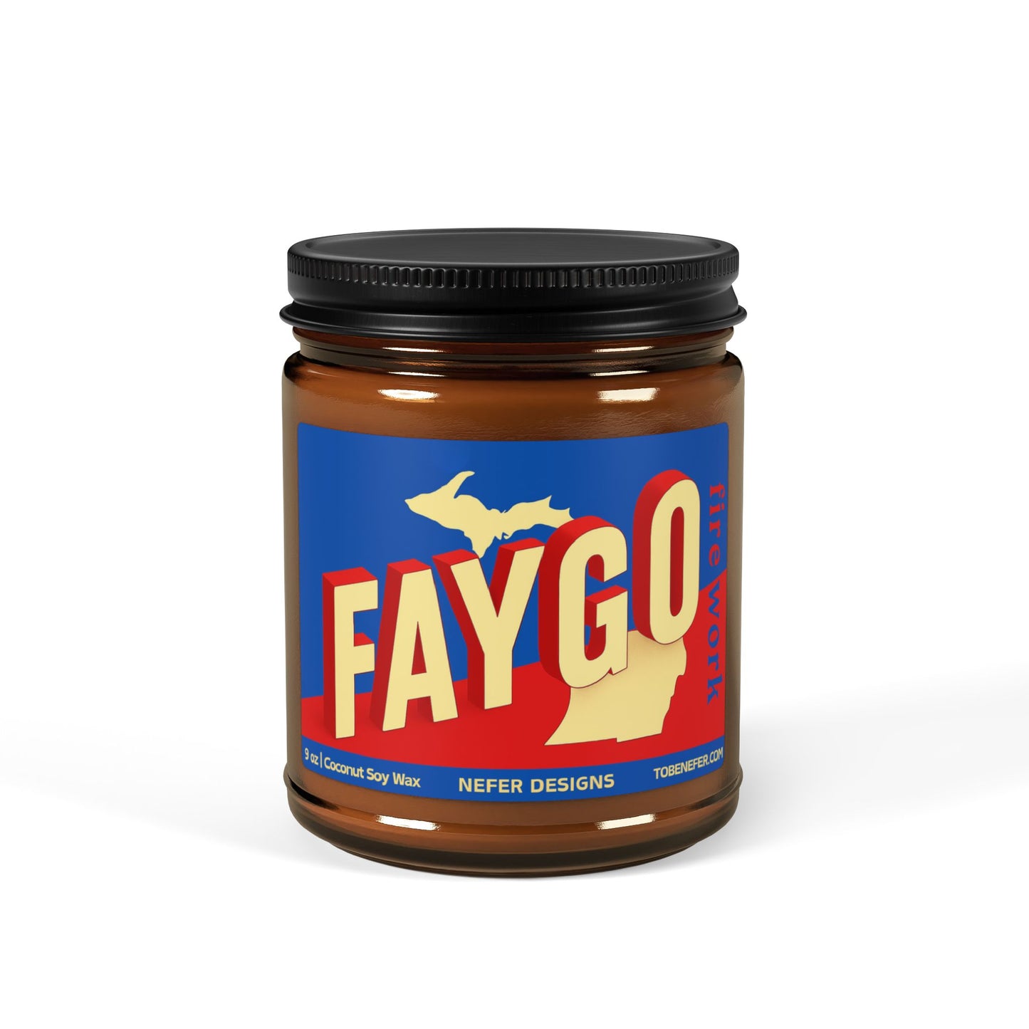 Pop Culture in a Jar – Detroit Drafts: Faygo & Vernors Candle (Legacy Cut)