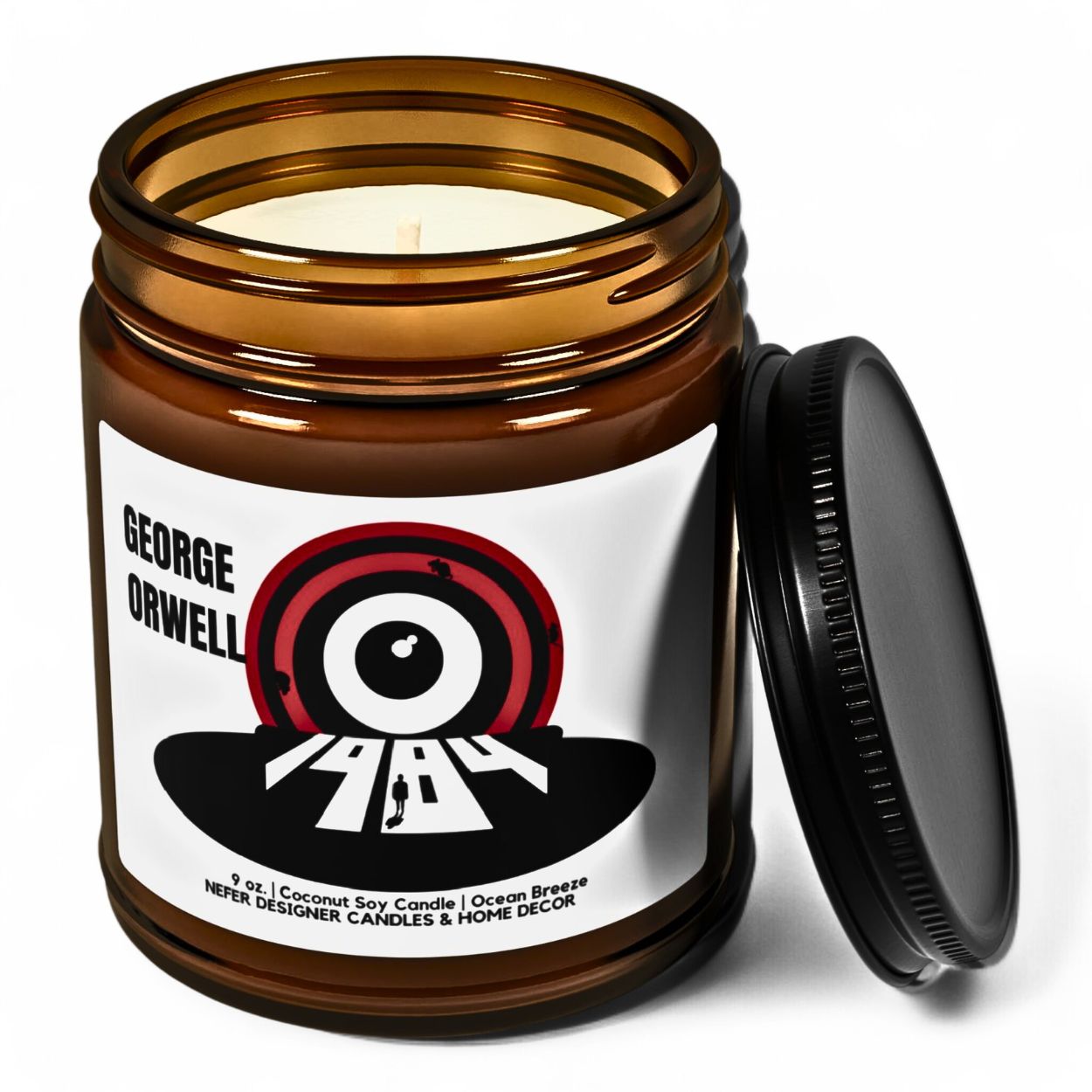 George Orwell 1984 Bookish Gift Candle