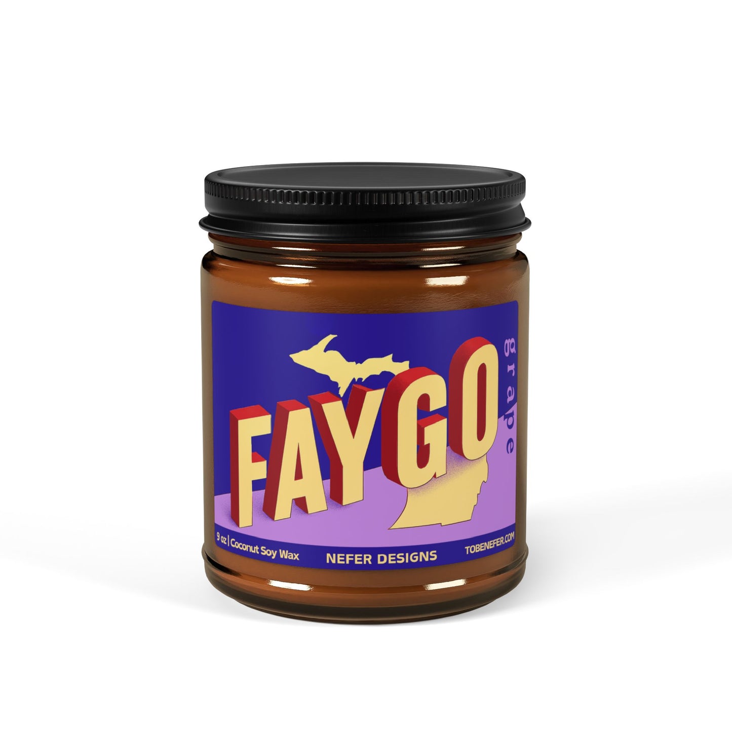 Pop Culture in a Jar – Detroit Drafts: Faygo & Vernors Candle (Legacy Cut)