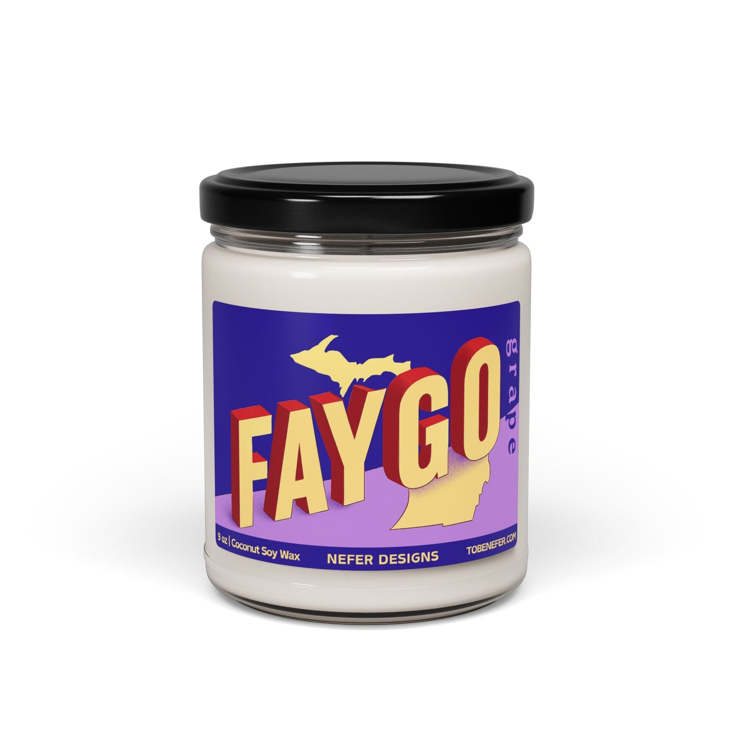 Pop Culture in a Jar – Detroit Drafts: Faygo & Vernors Candle (Legacy Cut)