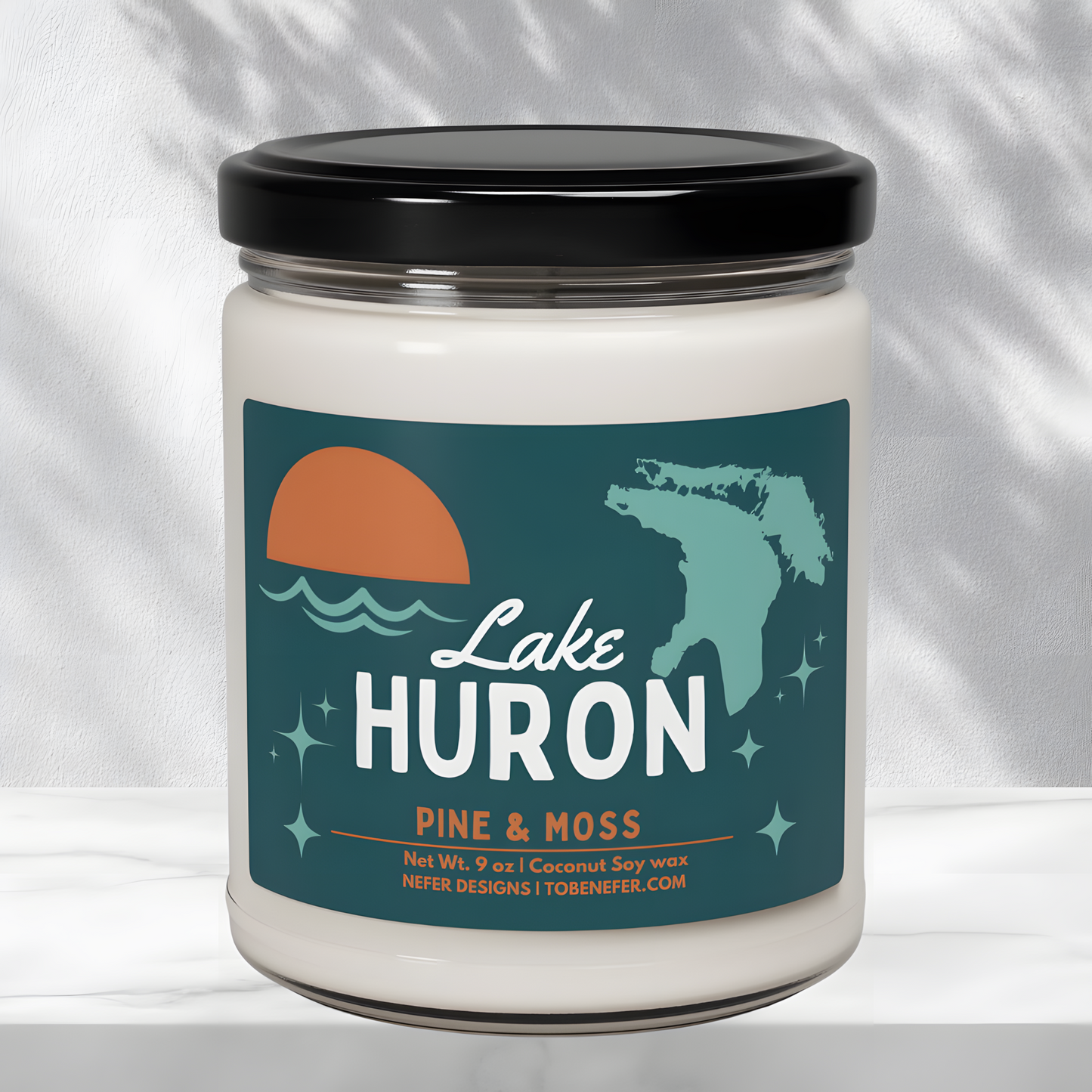 Lake Huron Candle | Perfect Gift for Great Lakes Lovers