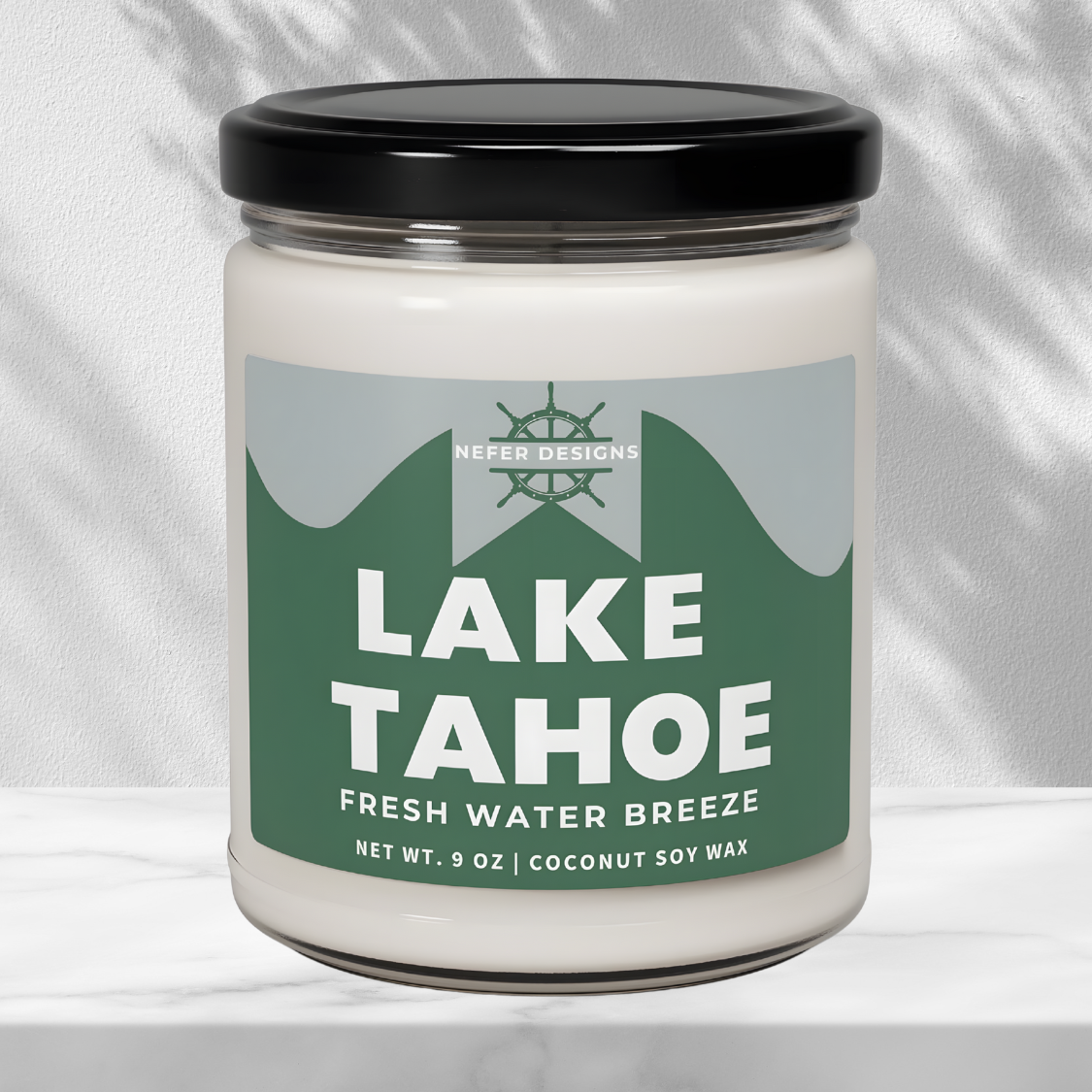 Lake Tahoe Themed Gift Candle - Perfect Present for Arizona and California Lake Decor