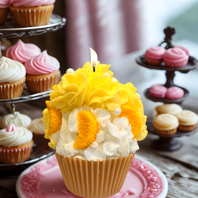 Cupcake Wish Candles | A Whirl of Sweet & Dreamy Scents