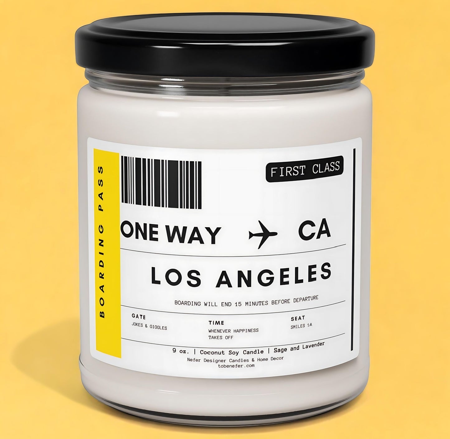 Los Angeles candle
