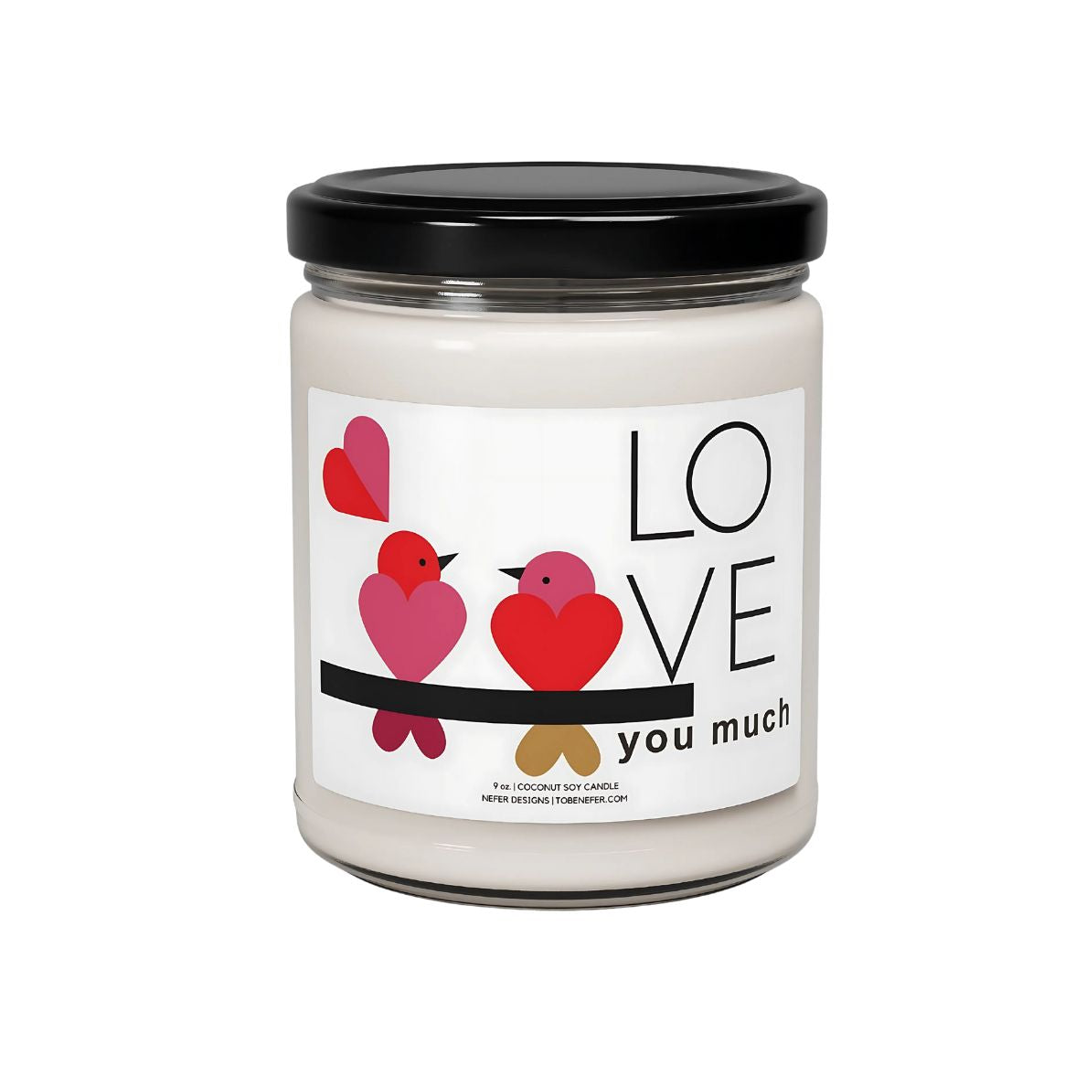 Love Valentines candle 1