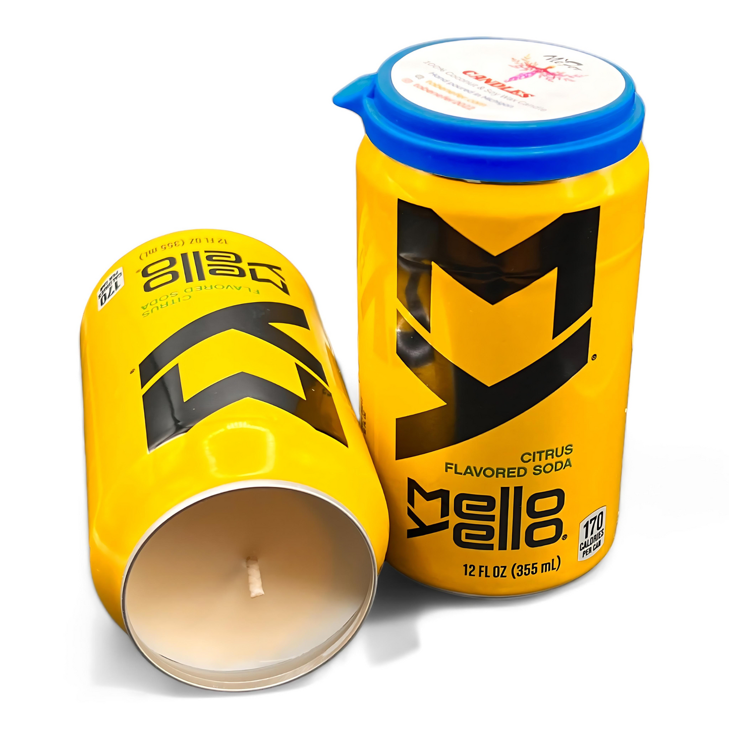 Mello Yello Soda Can Candle