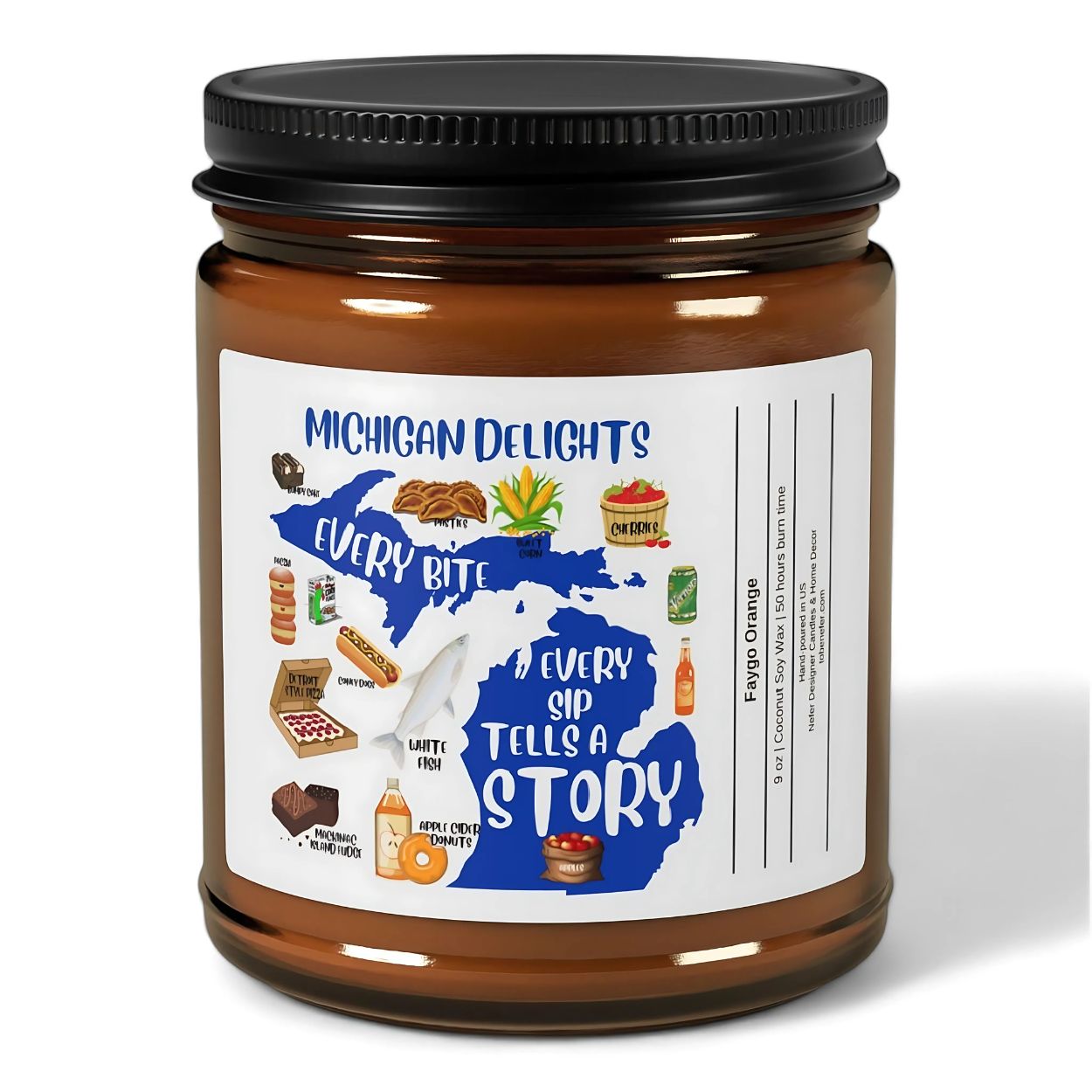 Michigan Delights | State Candles