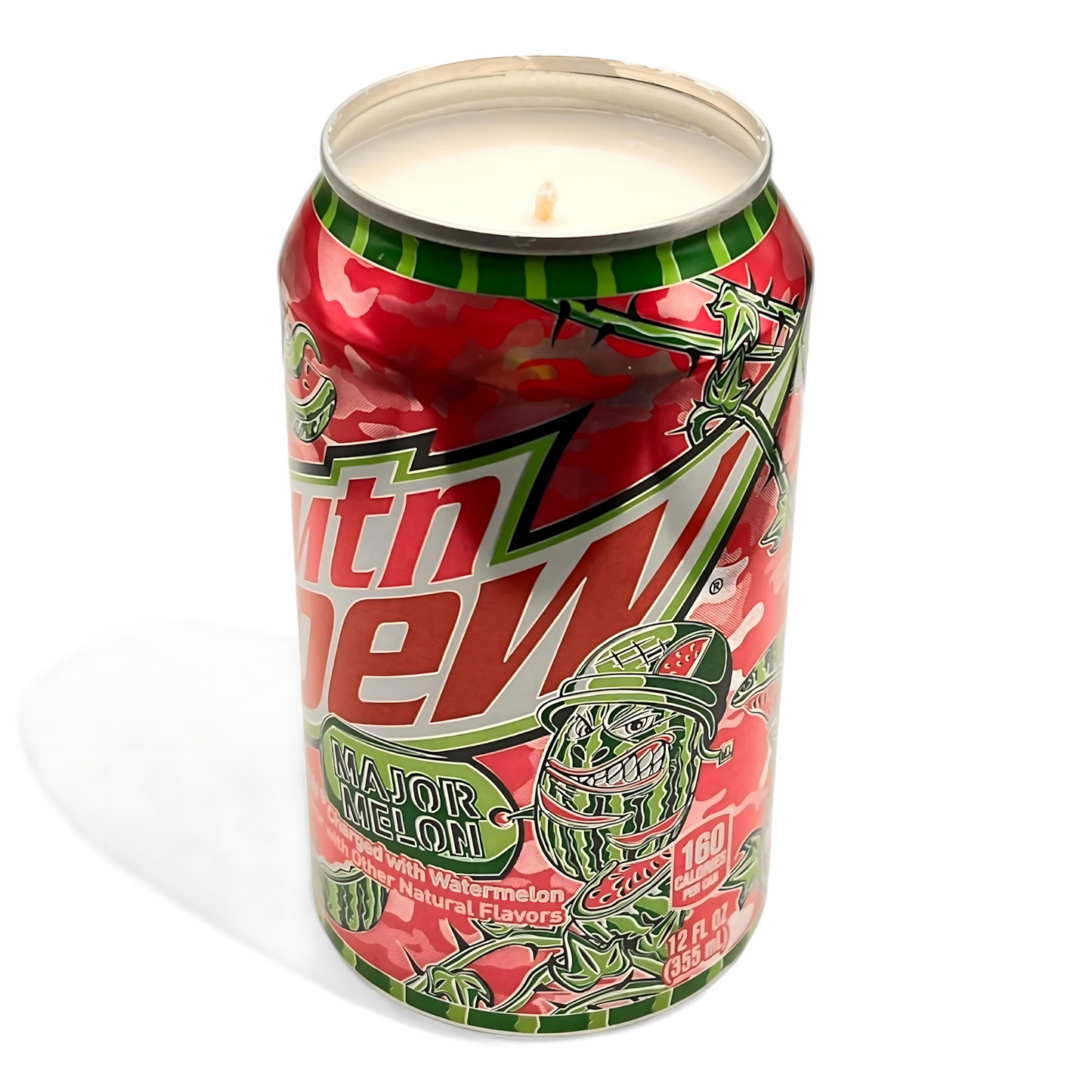 Major Melon Mountain Dew Can Candle