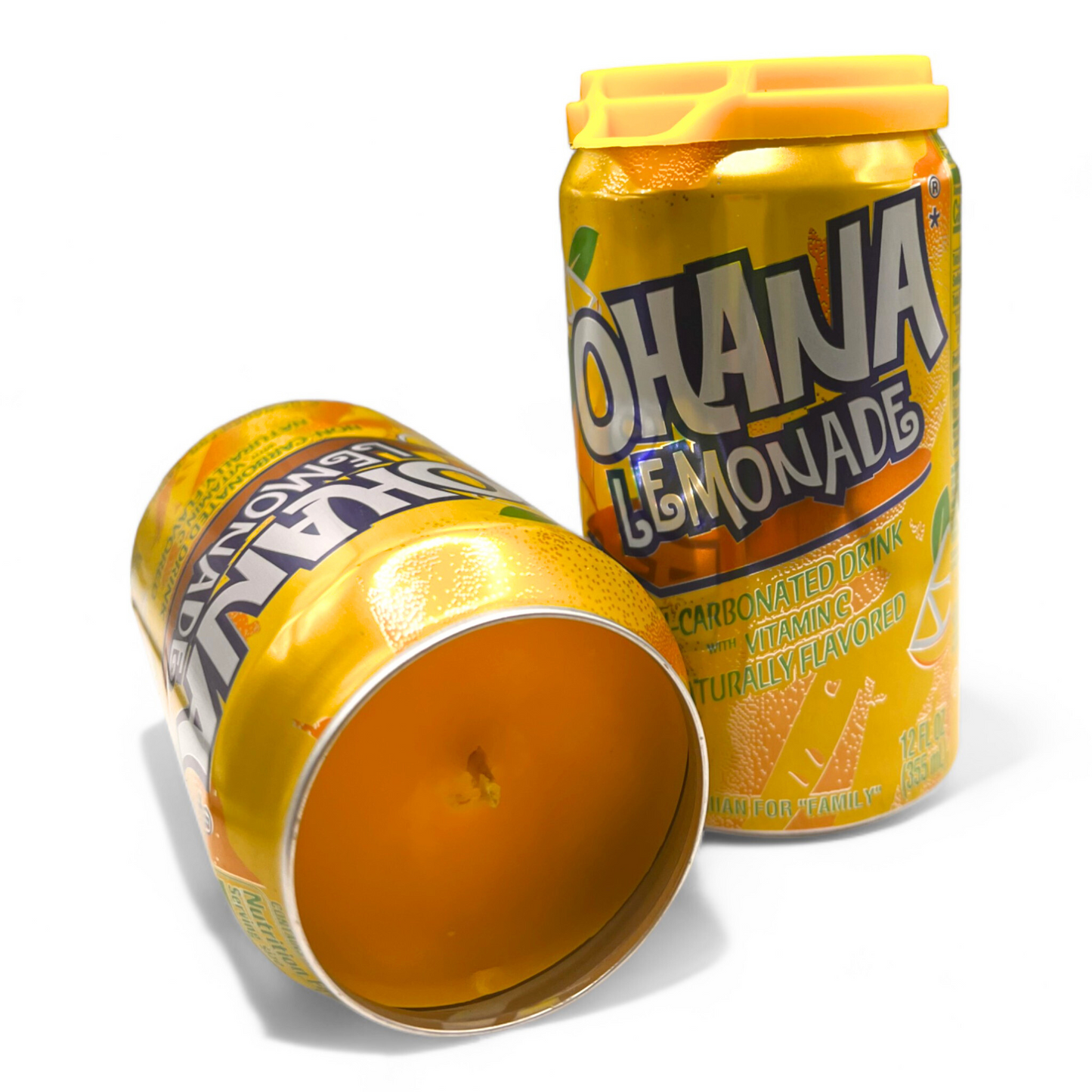 Ohana Lemonade Candle | Hand Poured Soda Can Candle | 12 oz Soda Themed