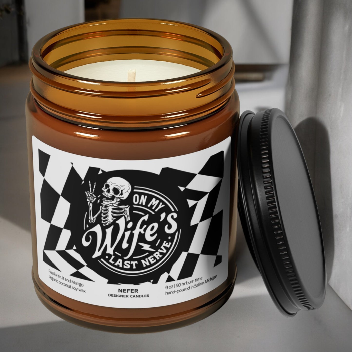 On My Wife's Last Nerve | Laughing Light Candle Collection