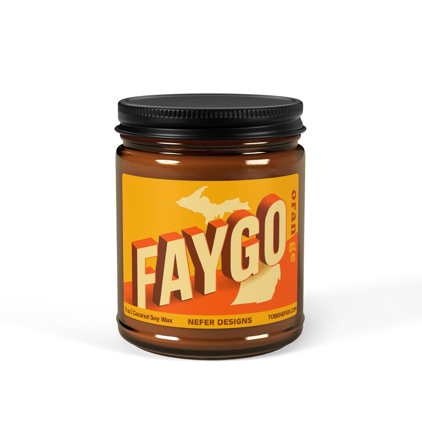 Pop Culture in a Jar – Detroit Drafts: Faygo & Vernors Candle (Legacy Cut)