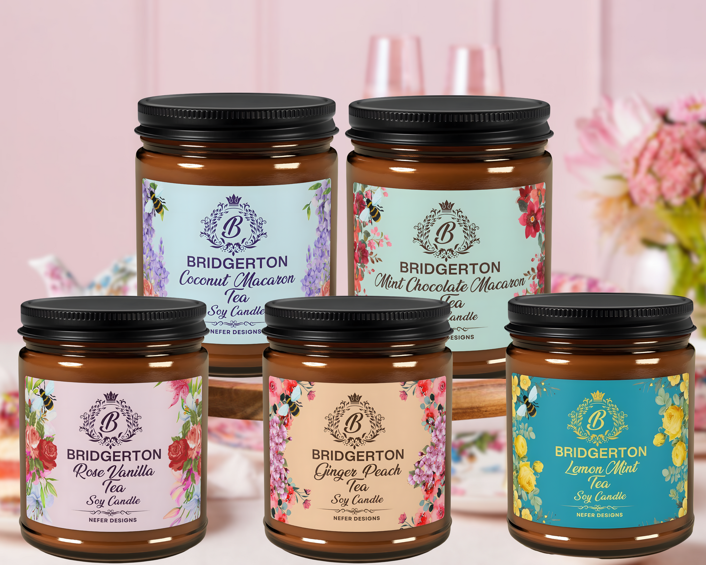 The Bridgerton Collection – Candles of Refined Romance