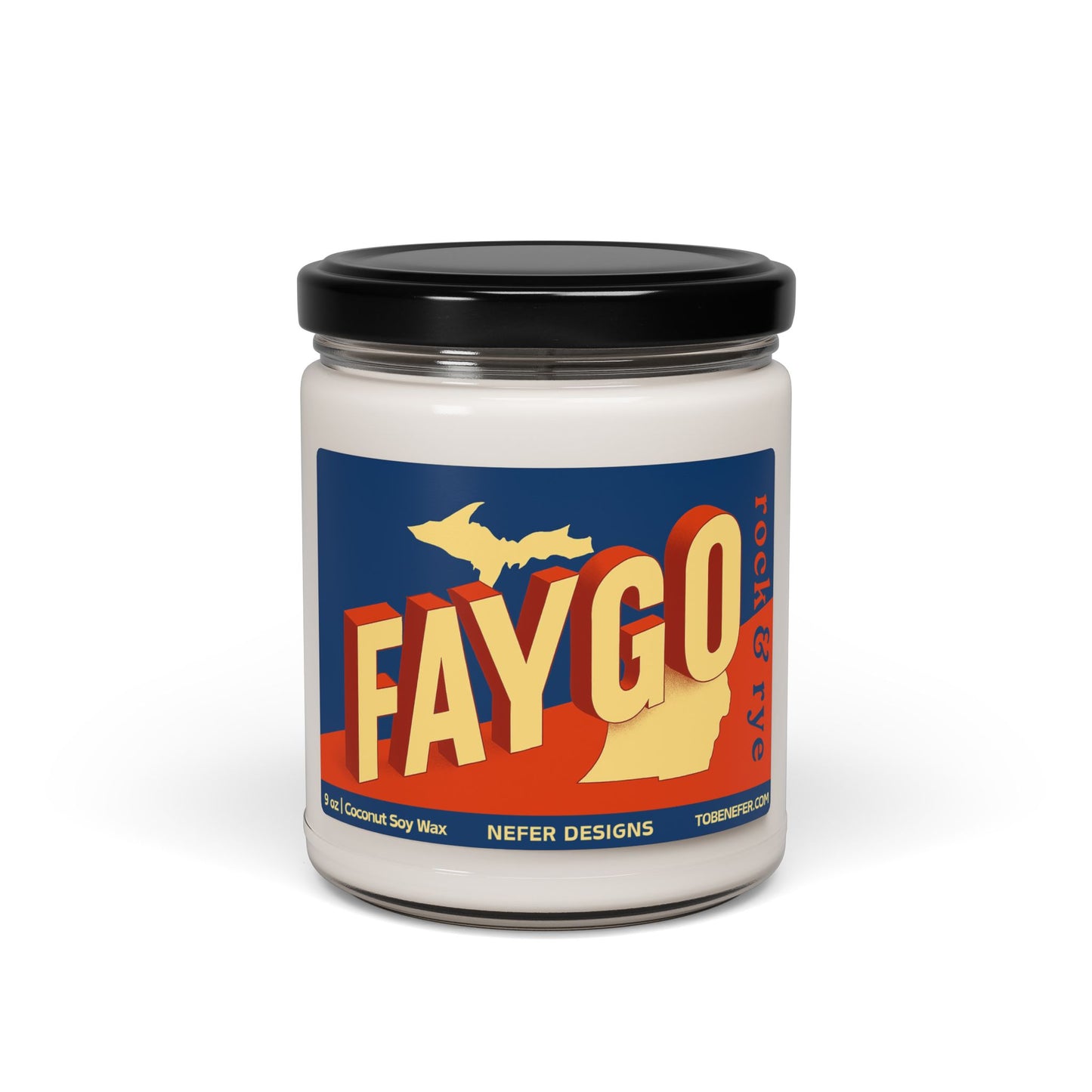 Pop Culture in a Jar – Detroit Drafts: Faygo & Vernors Candle (Legacy Cut)