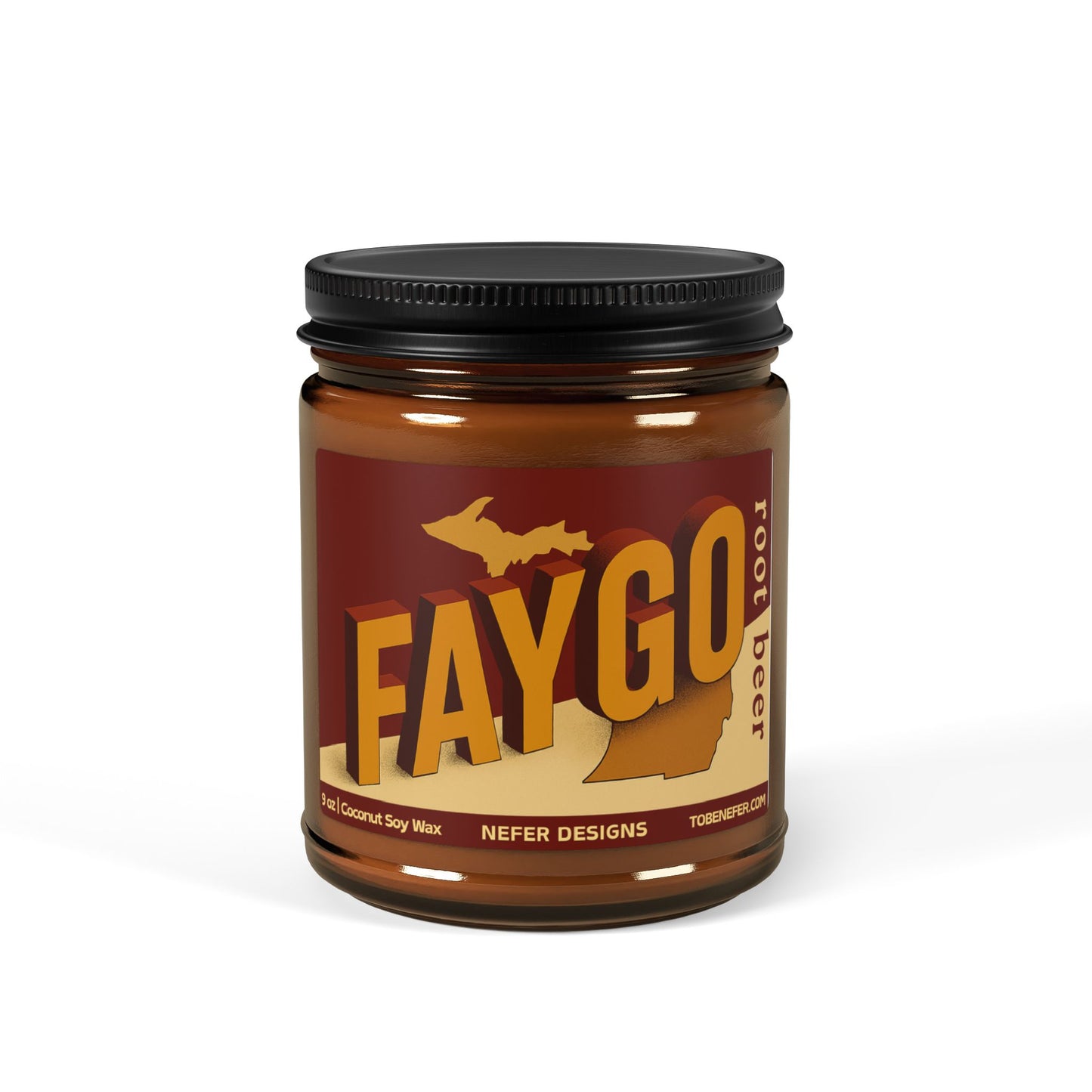 Pop Culture in a Jar – Detroit Drafts: Faygo & Vernors Candle (Legacy Cut)
