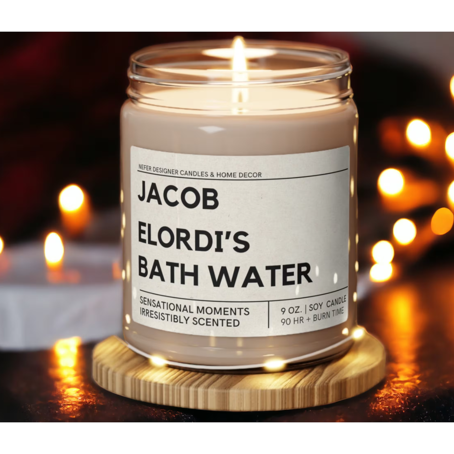 Jacob Elordi's Bath Water Saltburn Candle