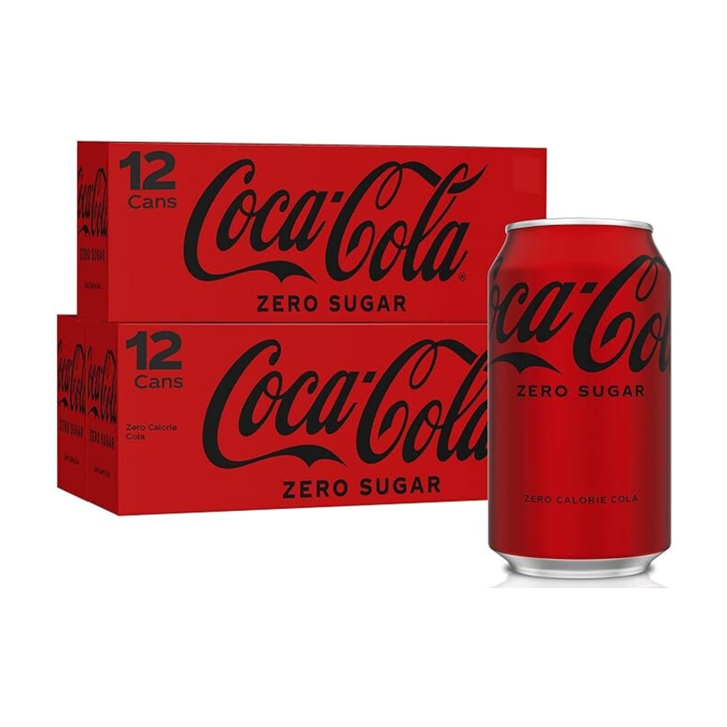 Coke Zero Sugar Candle | Hand Poured Soda Can Candle | 12 oz Soda-Themed