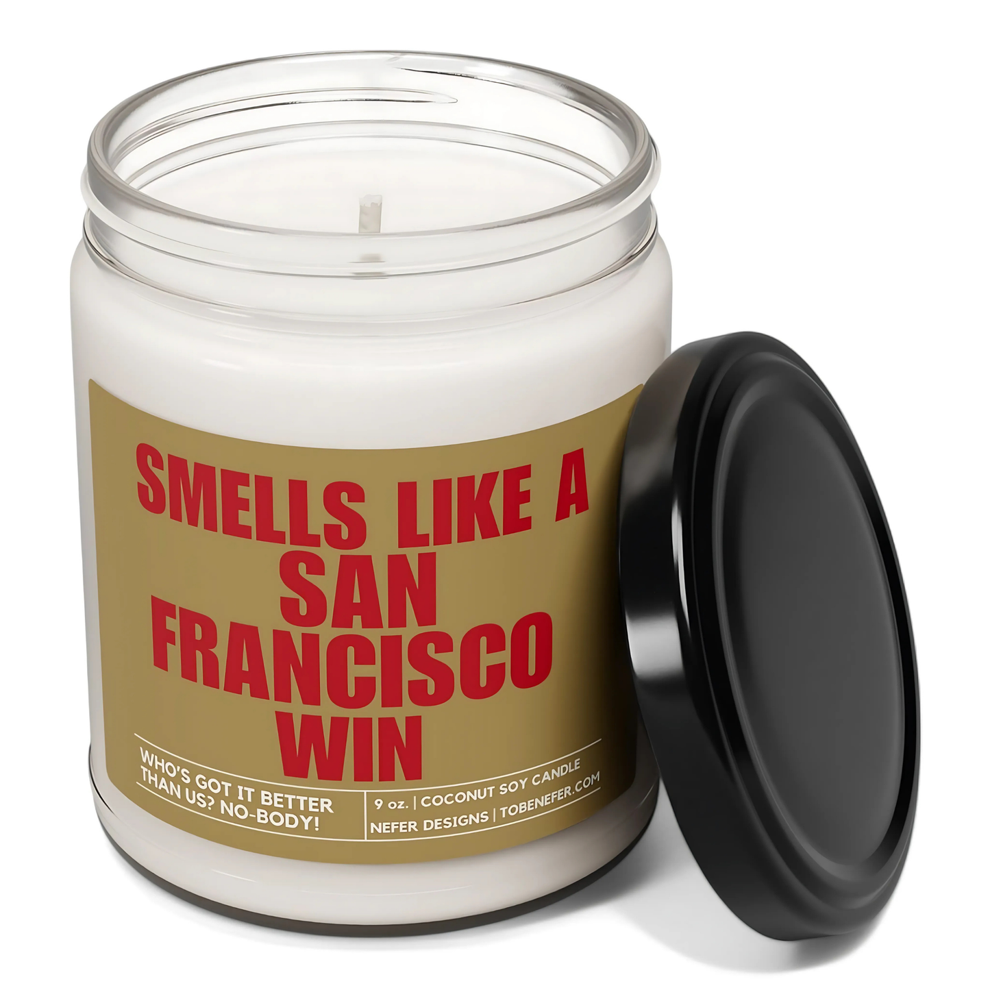 San Francisco Sport Themed Candle gift