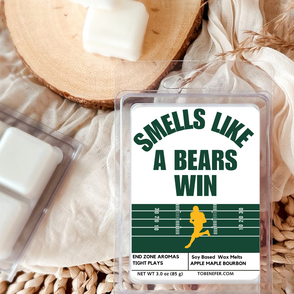 Smells Like a Bears Win | Baylor Football Scented Natural Wax Melts
